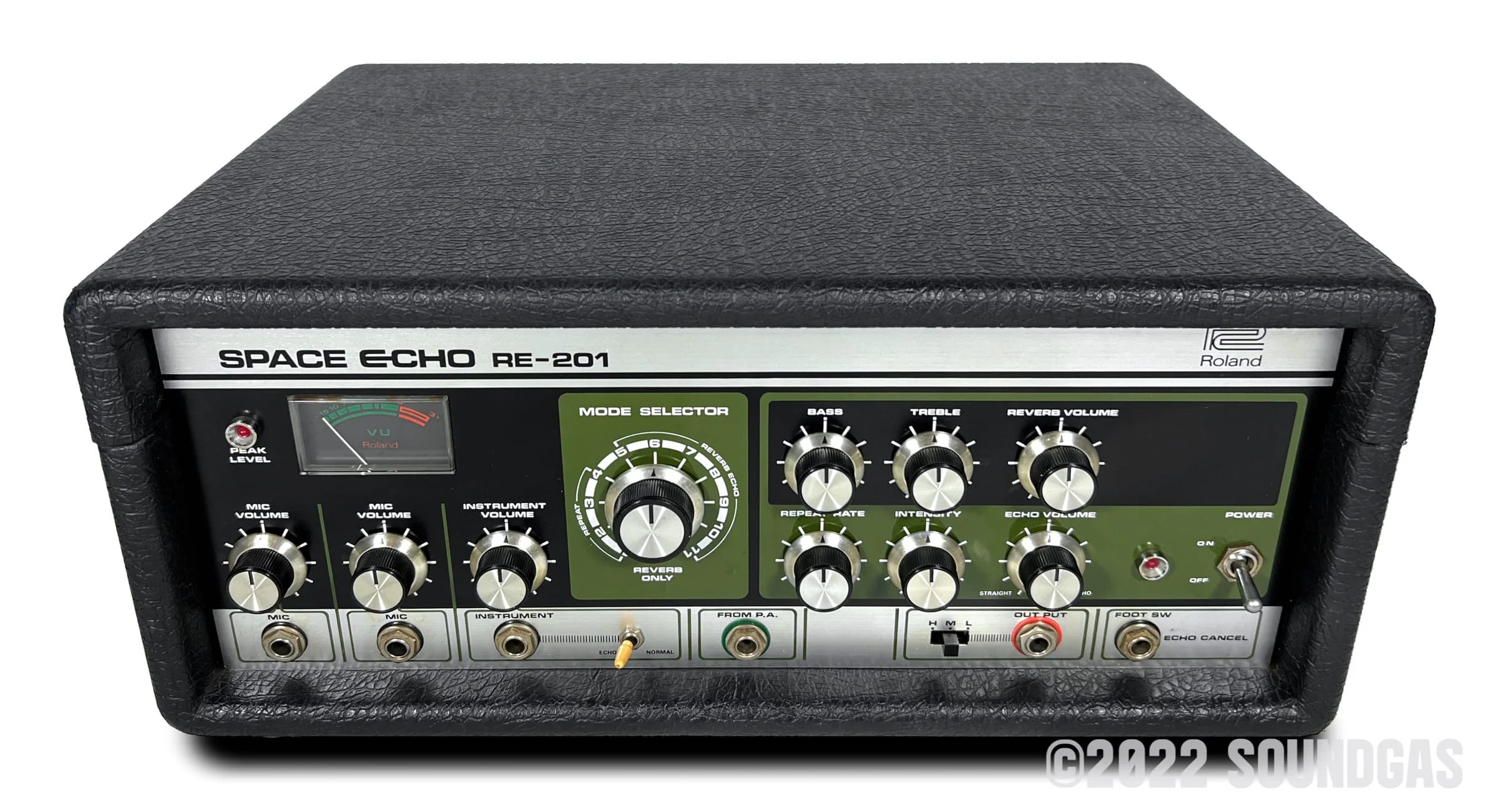Roland RE-201 Space Echo, Early Preamp Mod, Zero Head Gain - Image 10