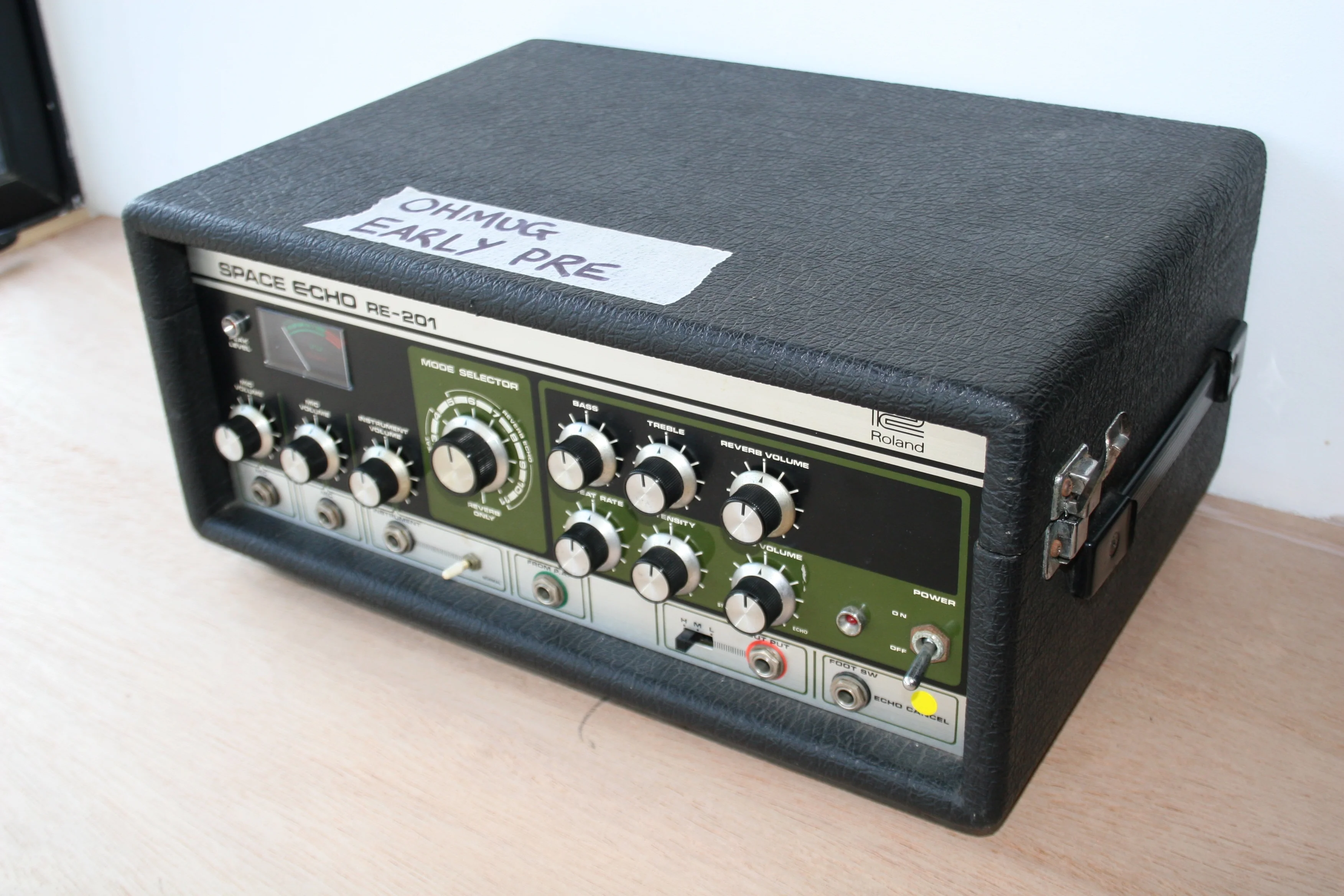Roland RE-201 Space Echo Early Preamp Mod (Zero Head Gain) - Image 13