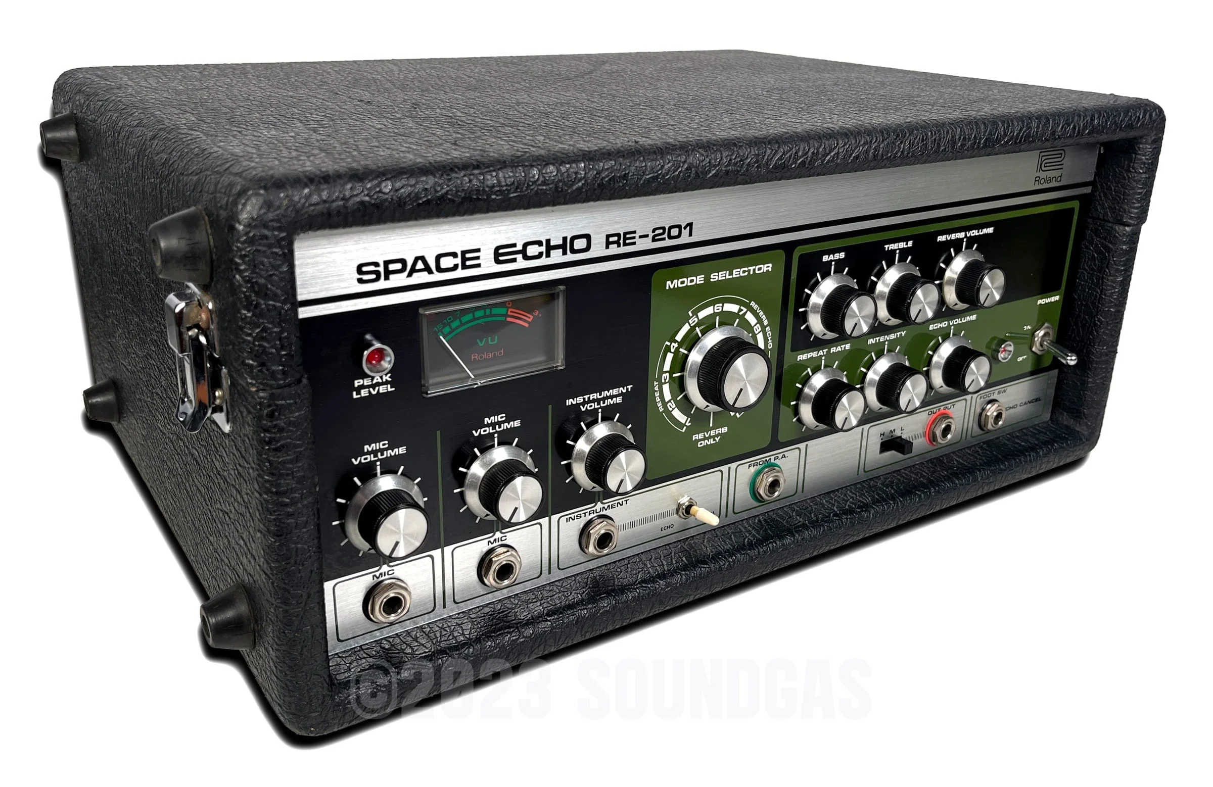 Roland RE-201 Space Echo, Early Preamps - Near Mint, Zero Head Gain - Image 3