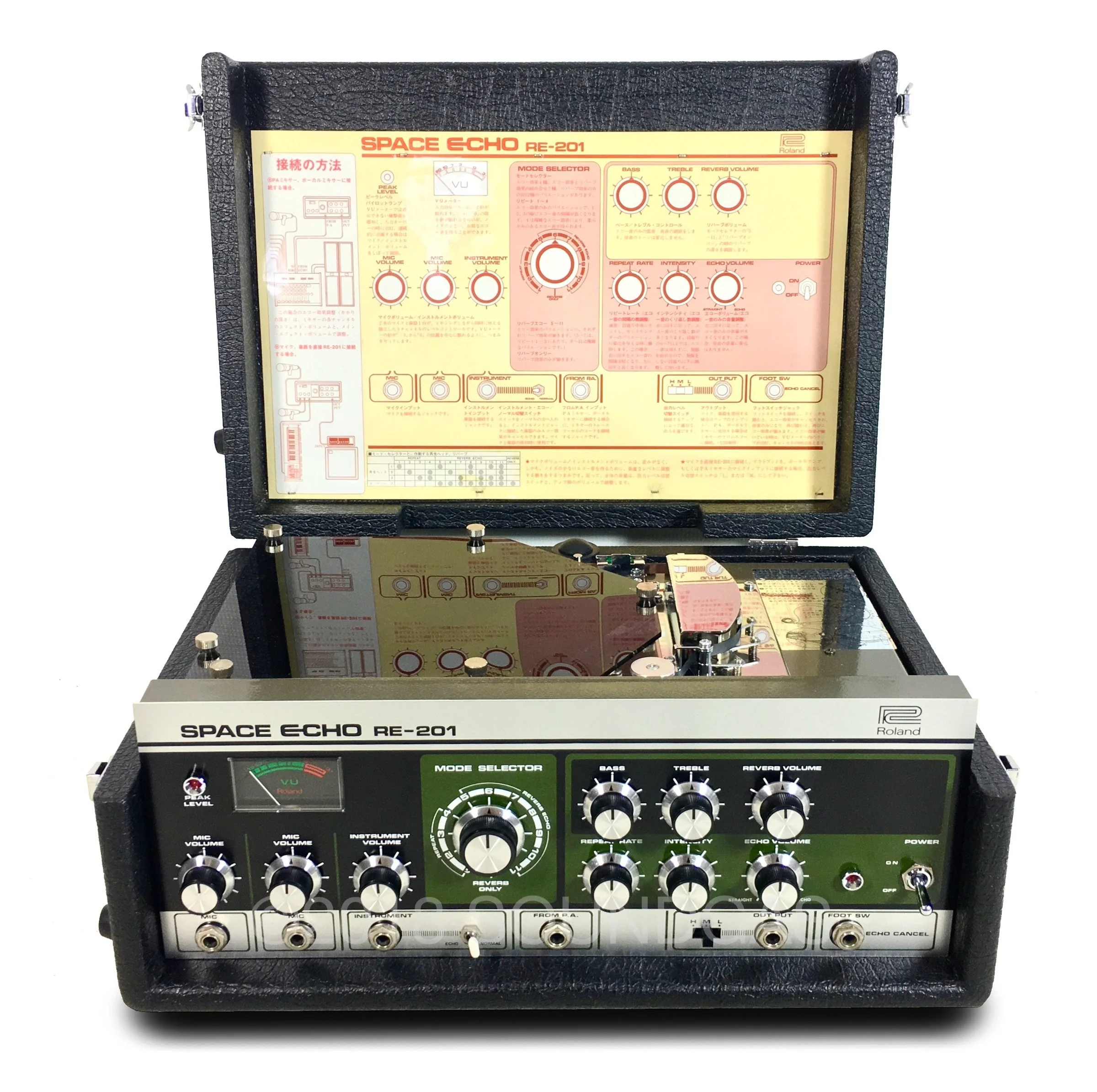 Roland RE-201 Space Echo - Mint, Boxed, Accessories - Image 7