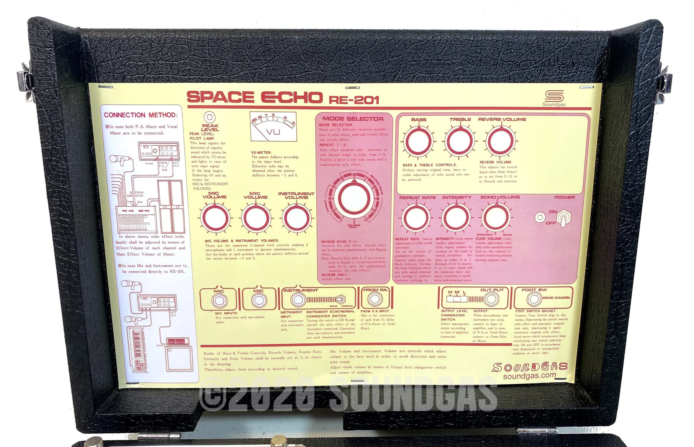 Roland RE-201 Space Echo - Near Mint - Image 8