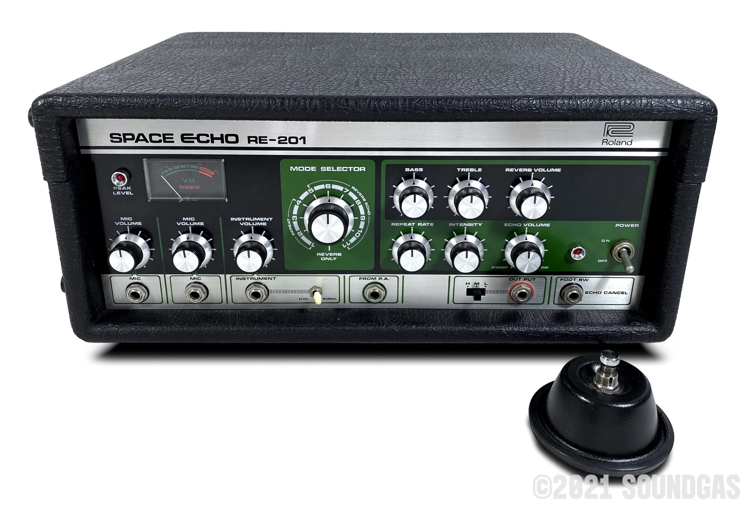 Roland RE-201 Space Echo - Preamp Mod, Near Mint - Image 11