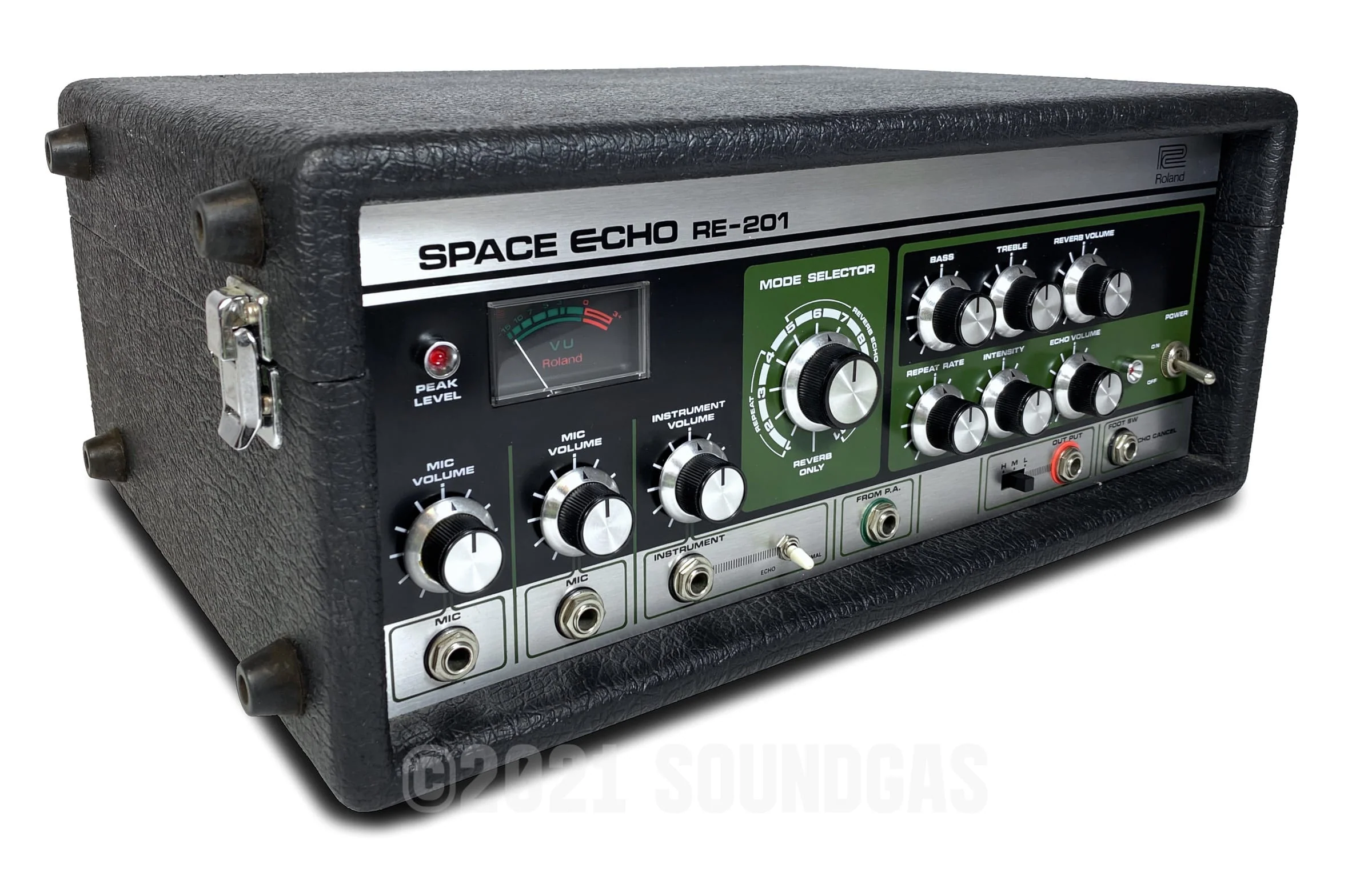 Roland RE-201 Space Echo - Preamp Mod, Near Mint - Image 4