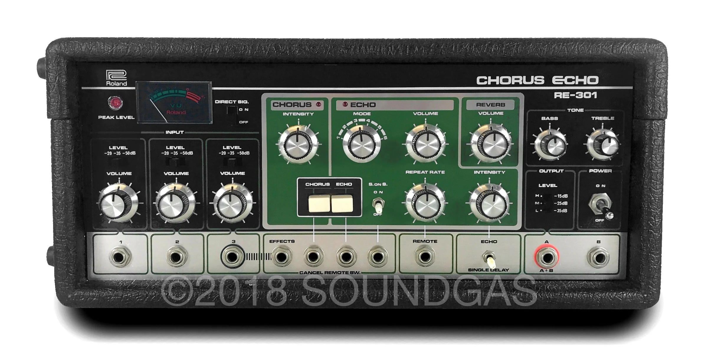 Roland RE-301 Chorus Echo - 220v (Boxed) - Image 3