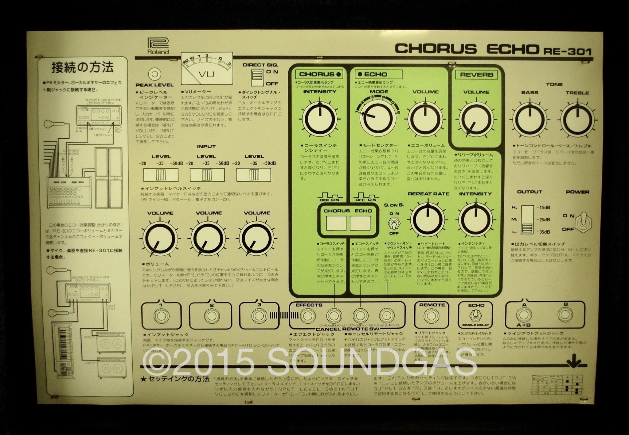 ROLAND RE-301 CHORUS ECHO sold - Image 11