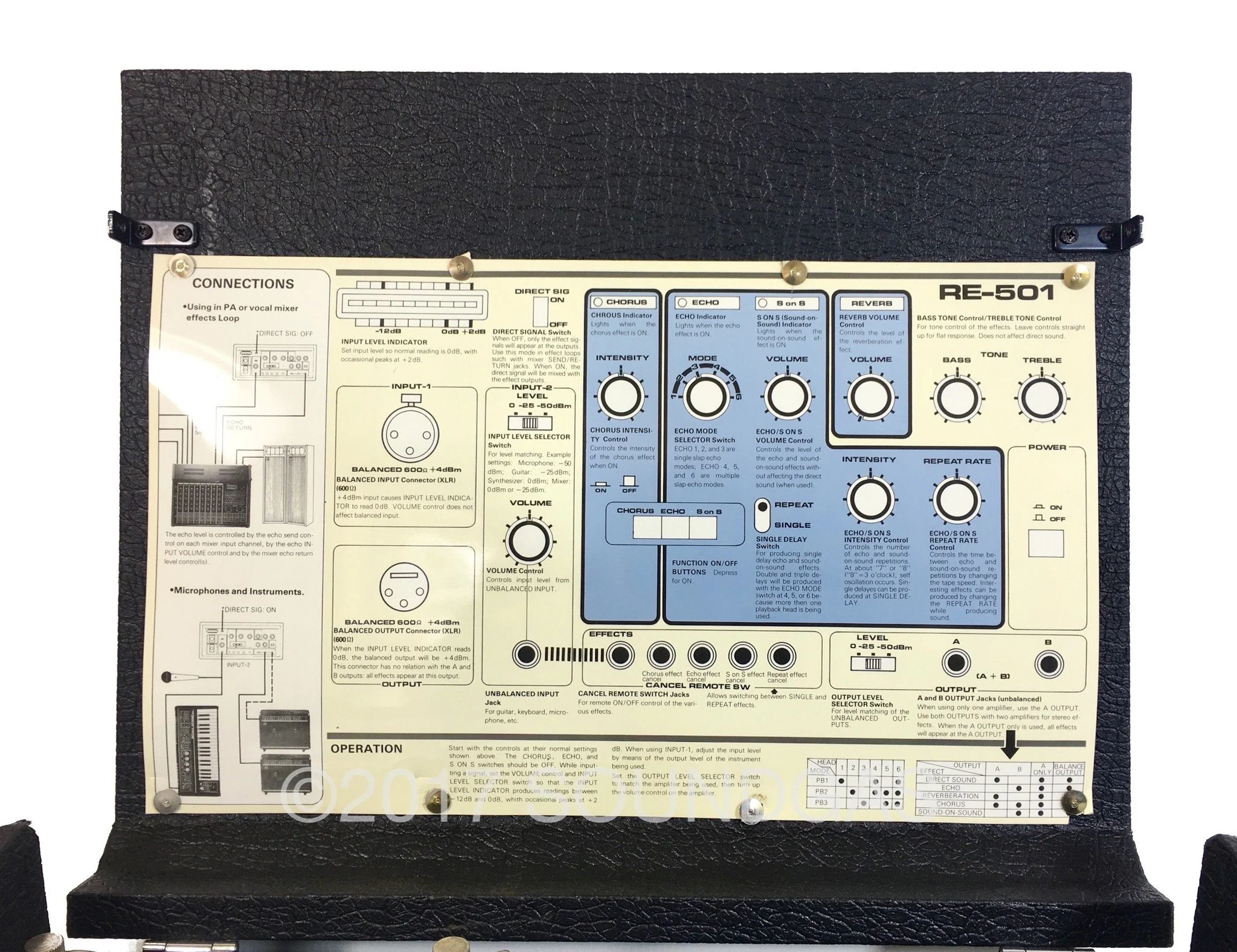 Roland RE-501 Chorus Echo 220v - Image 7