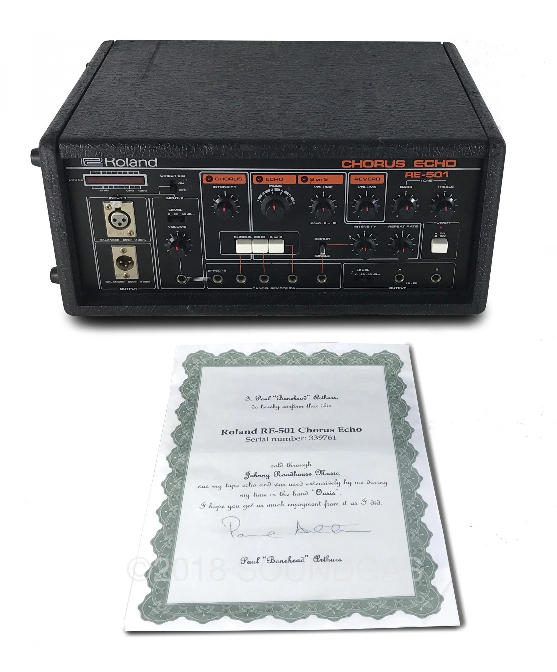 Roland RE-501 Chorus Echo 220v - ex-Oasis - Image 11