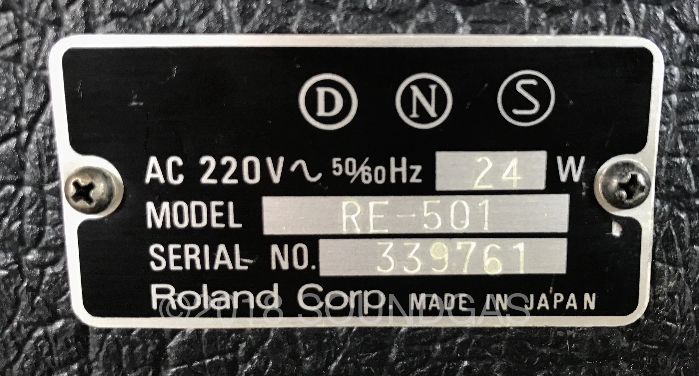 Roland RE-501 Chorus Echo 220v - ex-Oasis - Image 5