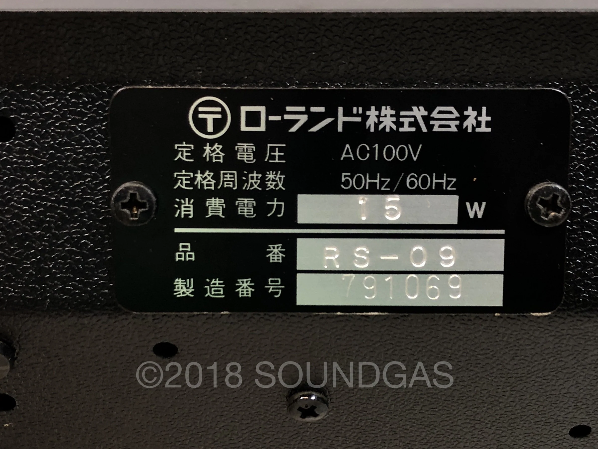 Roland RS-09 - Image 10