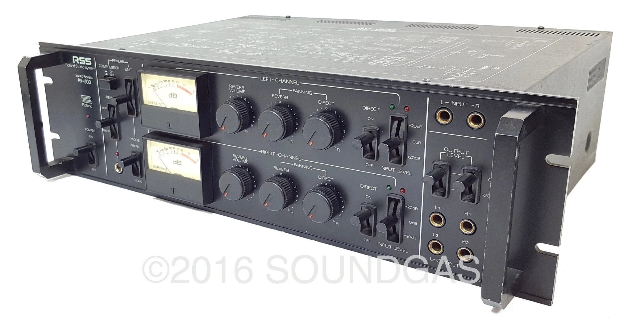 Roland RSS RV-800 Stereo Reverb - Image 3