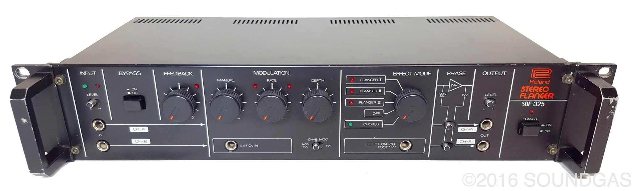 ROLAND SBF-325 STEREO FLANGER - Image 7