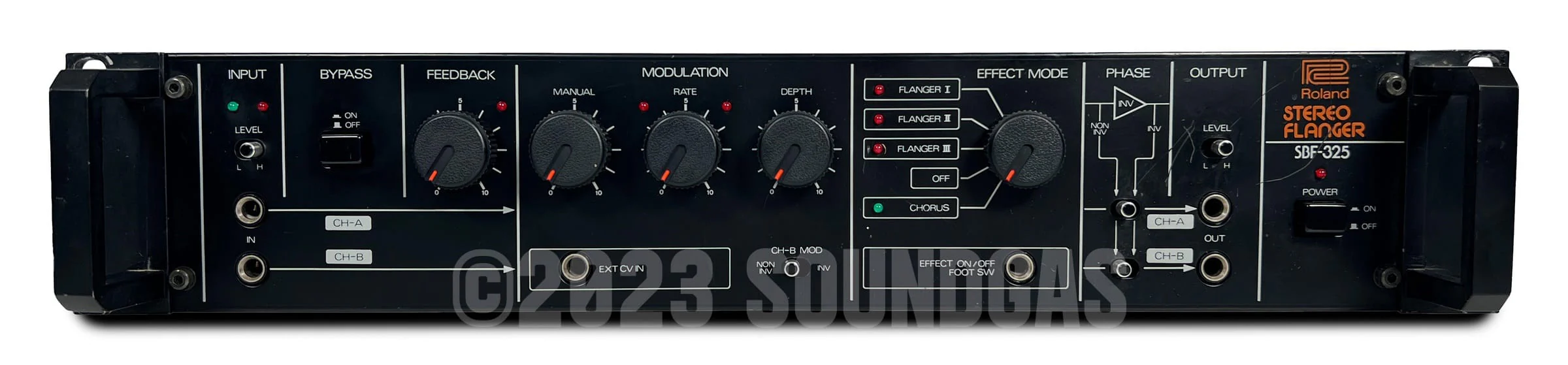 Roland SBF-325 Stereo Flanger - Image 2