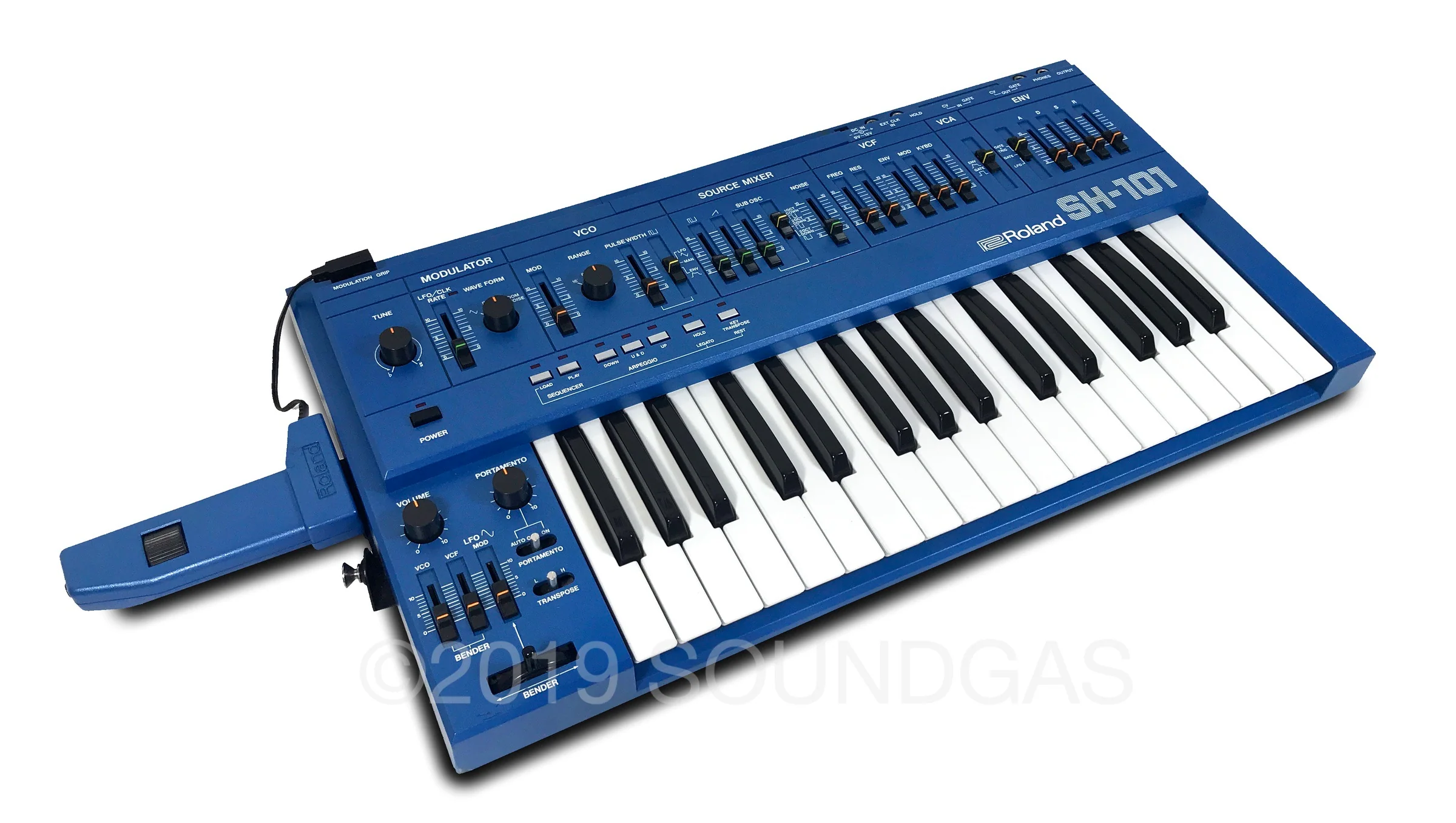 Roland SH-101 - Blue - Image 4