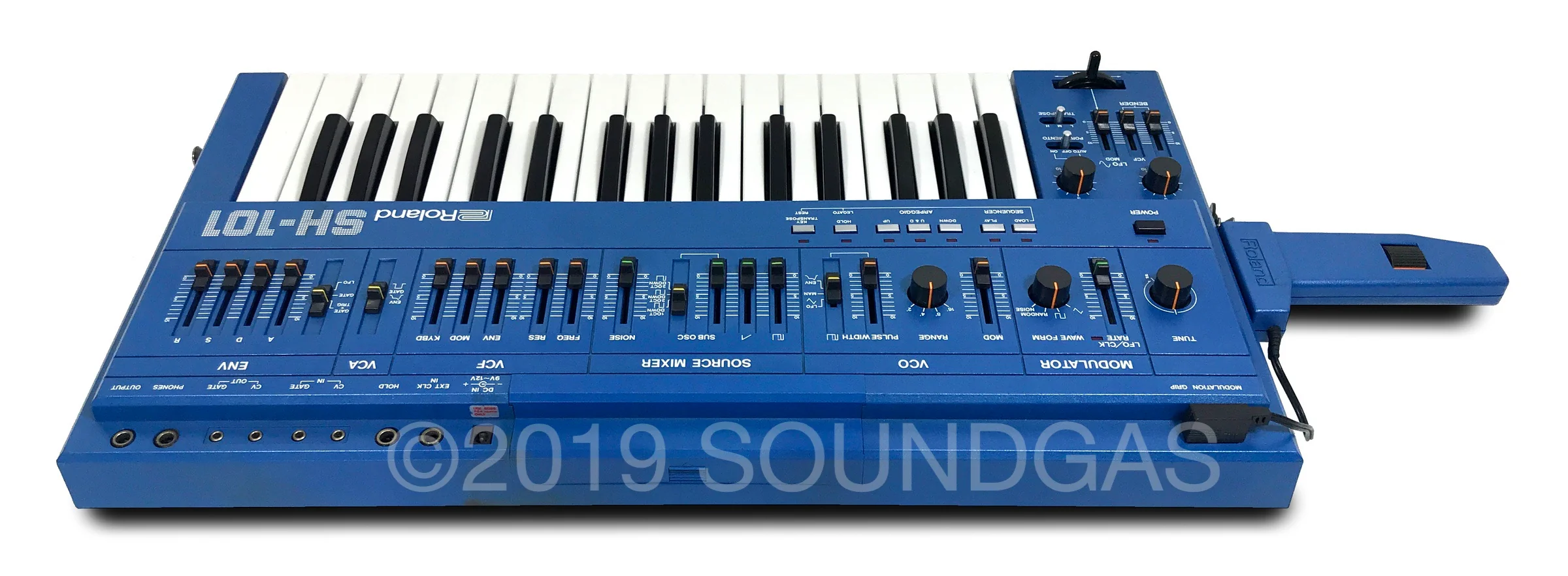 Roland SH-101 - Blue - Image 5