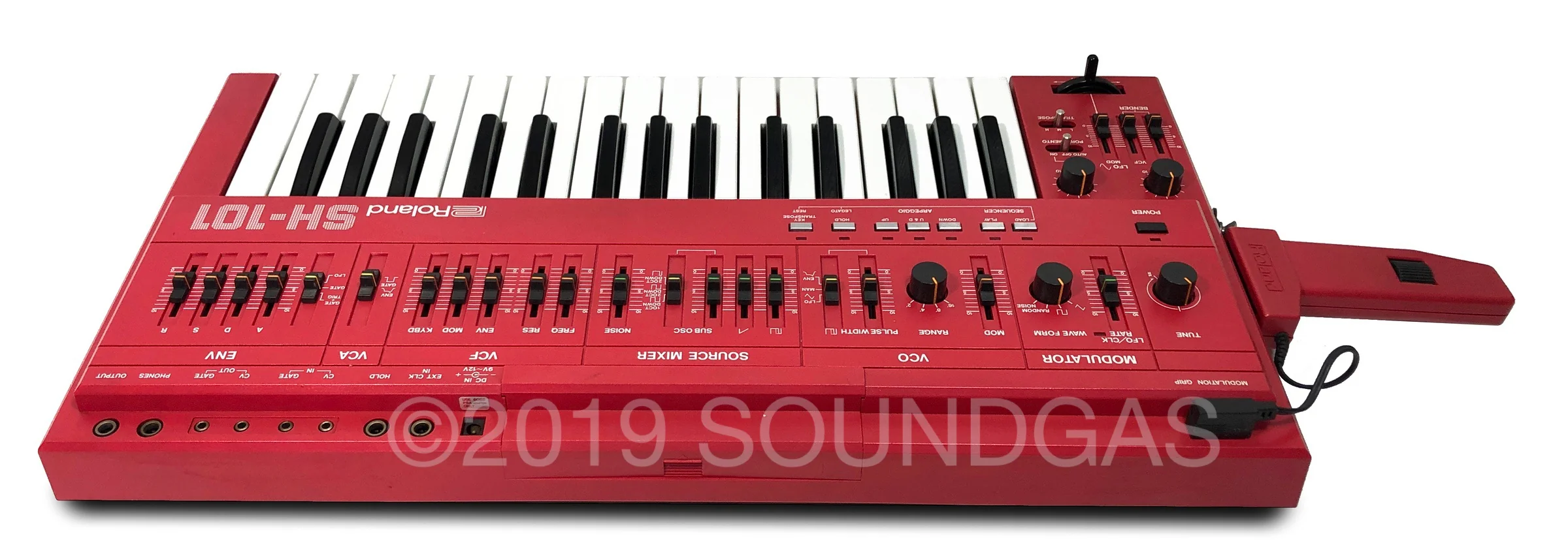 Roland SH-101 - Red - Image 5