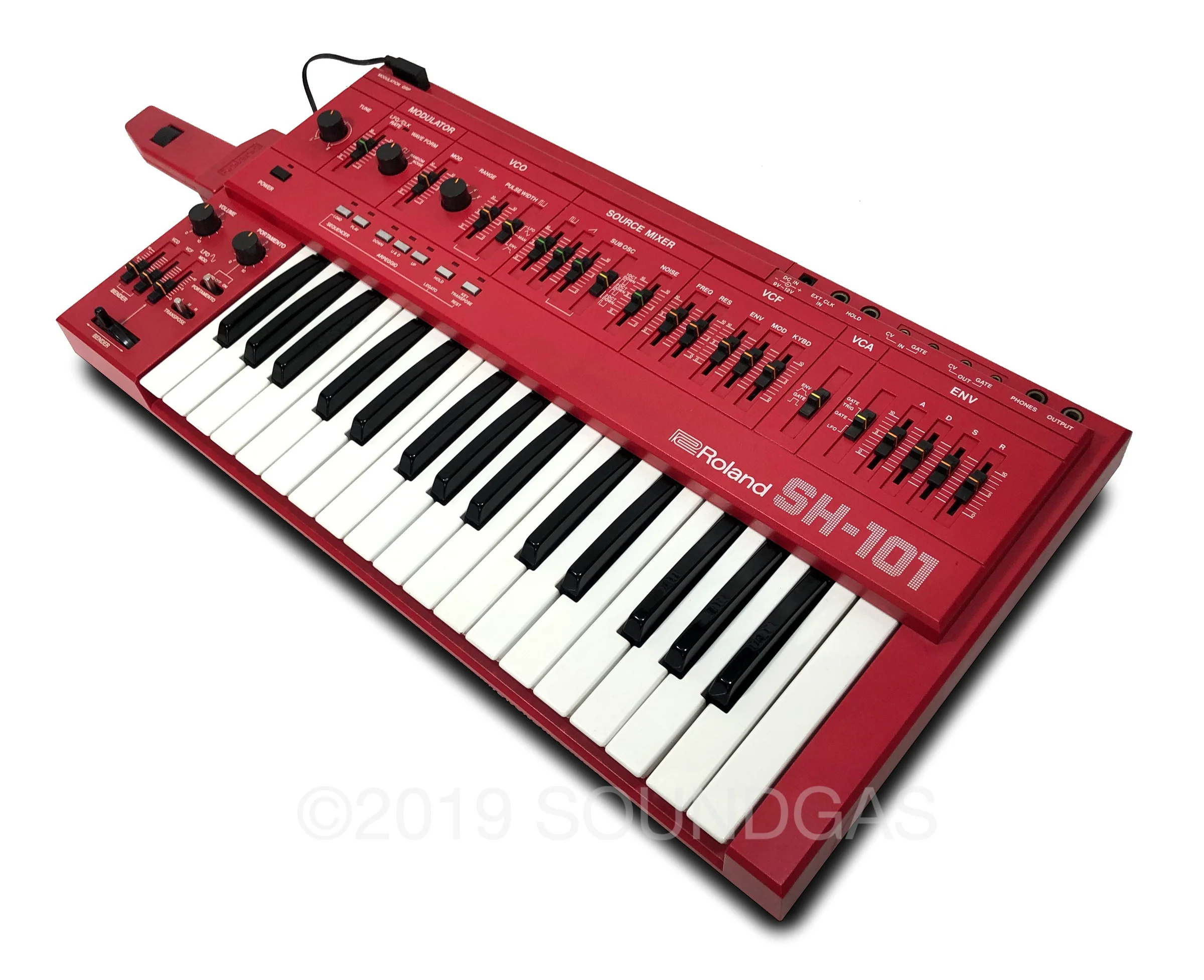 Roland SH-101 - Red - Image 7