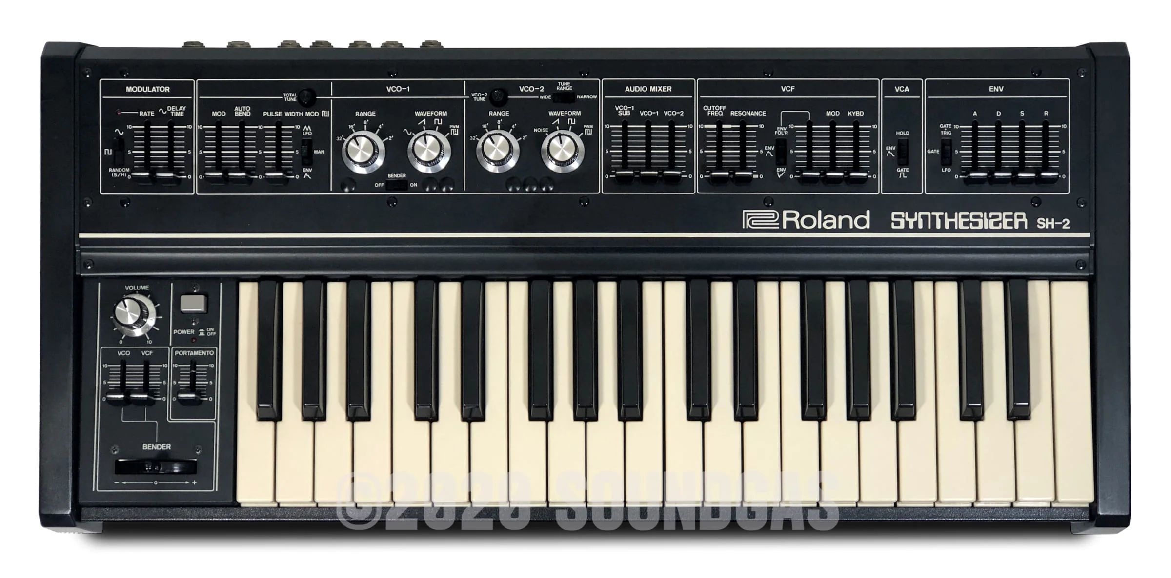 Roland SH-2 Synthesizer - Image 2