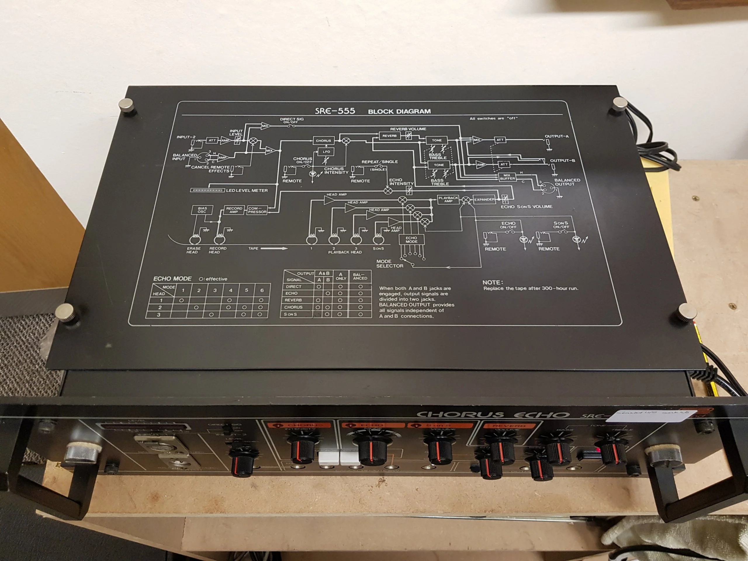 Roland SRE-555 Chorus Echo - 120v - Image 3
