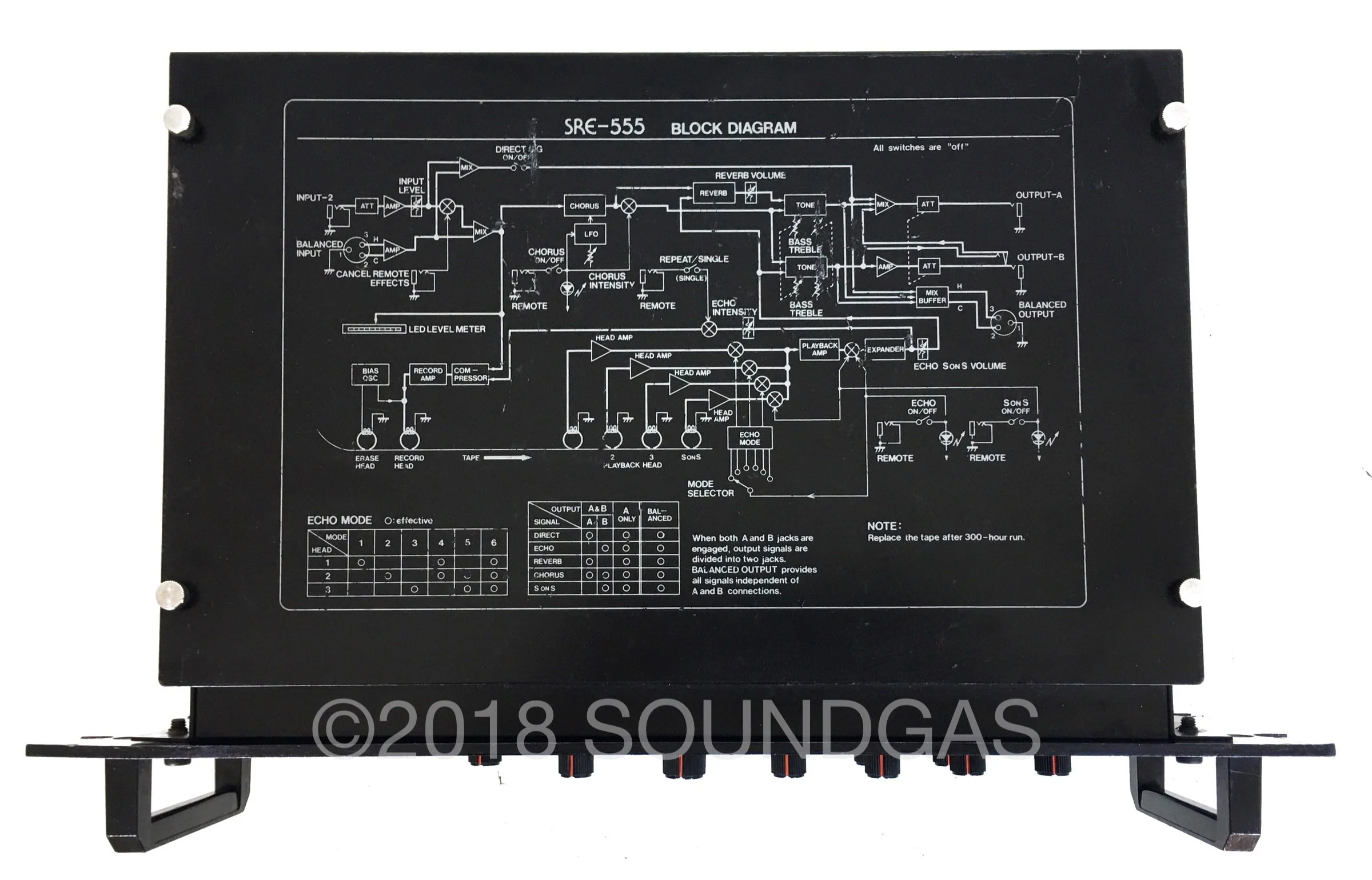 Roland SRE-555 Chorus Echo - 220/240v - Image 5