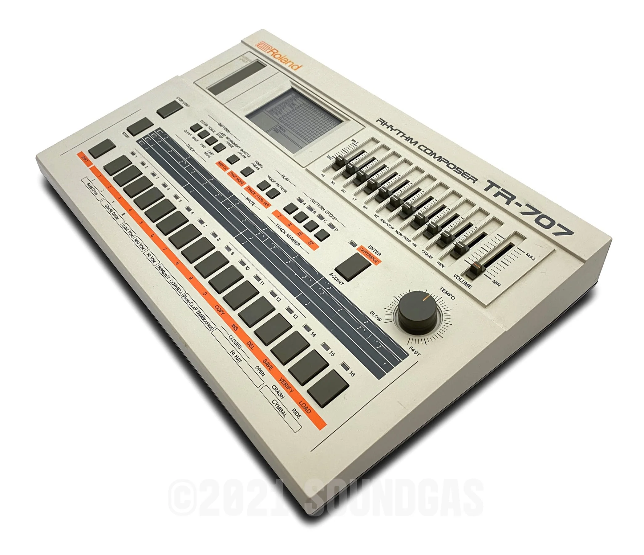 Roland TR-707 Expanded (727 808 909 + 4 Soundgas Banks) - Image 3