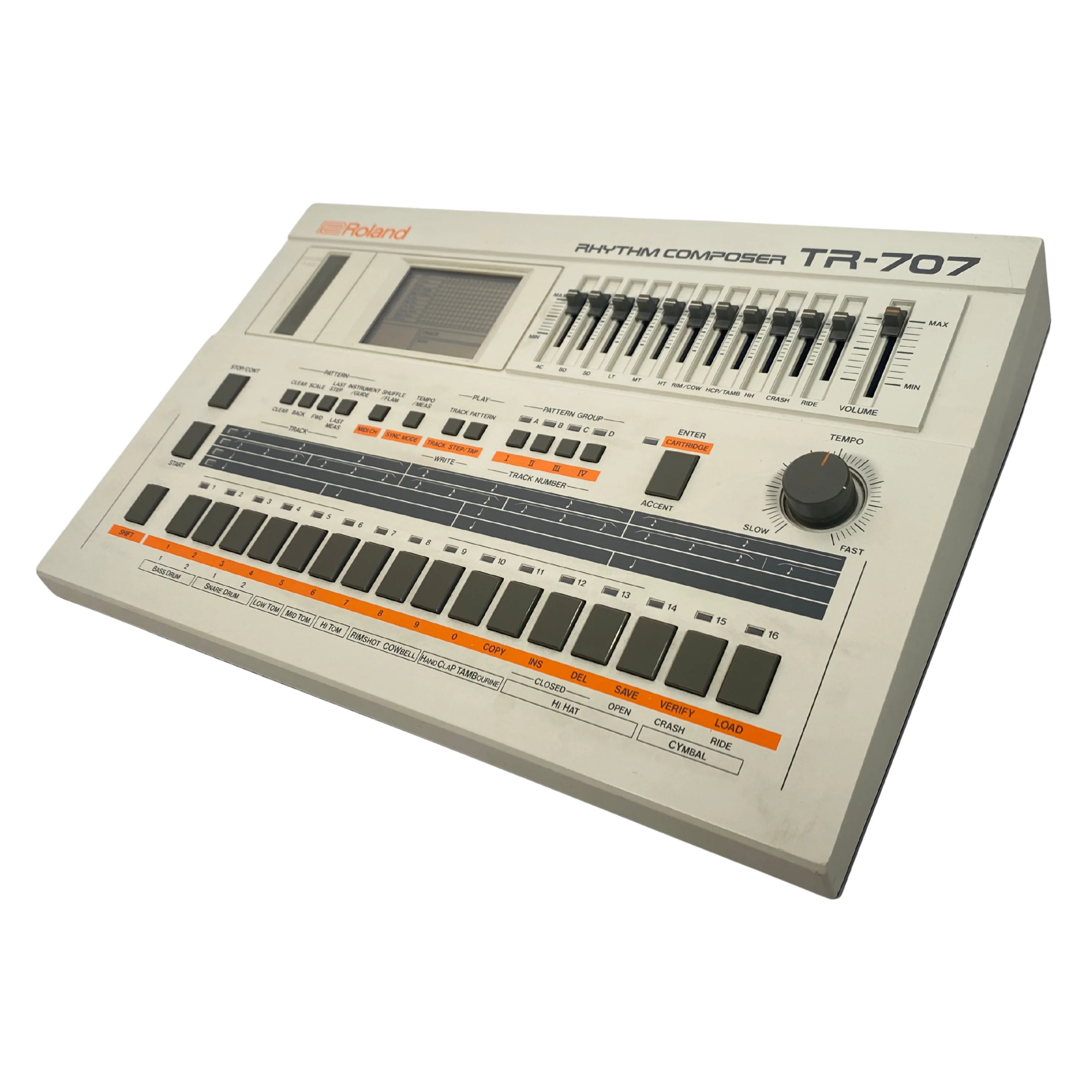 Roland TR-707 Rhythm Composer - Exclusive Soundgas HKA Modified Edition- SN 601036 - Image 3