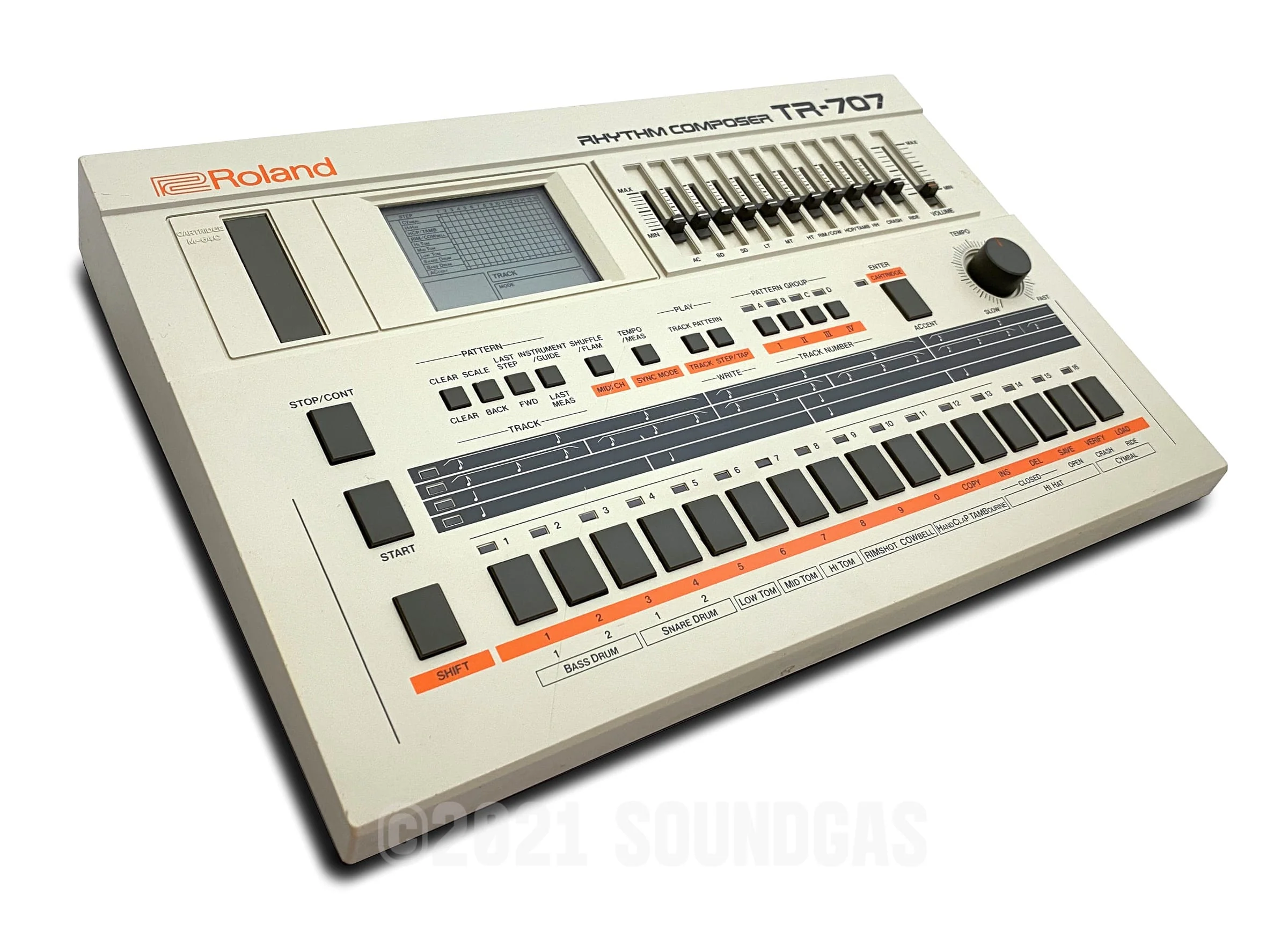 Roland TR-707 Expanded (727 808 909 Linn LM1 DMX) - Image 4