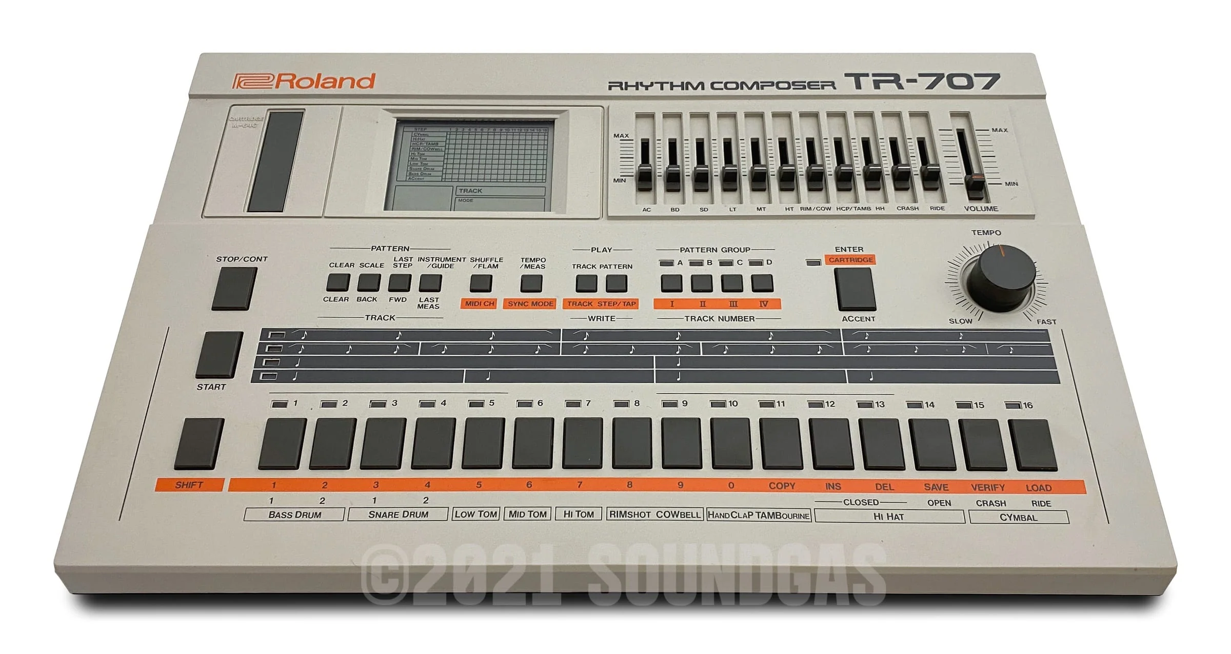 Roland TR-707 Expanded - Near Mint & Boxed (727 808 909 Linn LM1 DMX) - Image 3