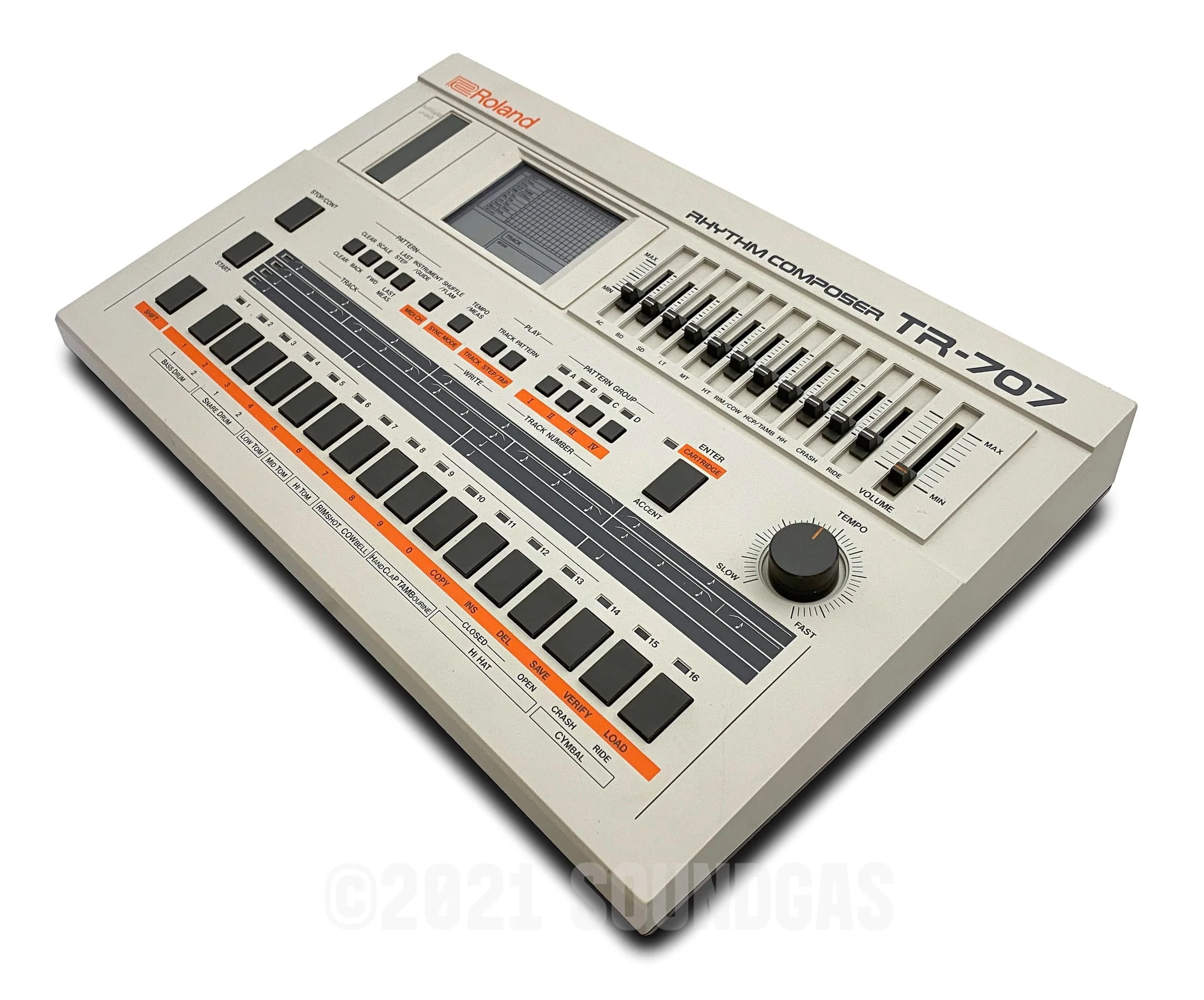 Roland TR-707 Expanded - Near Mint & Boxed (727 808 909 Linn LM1 DMX) - Image 5