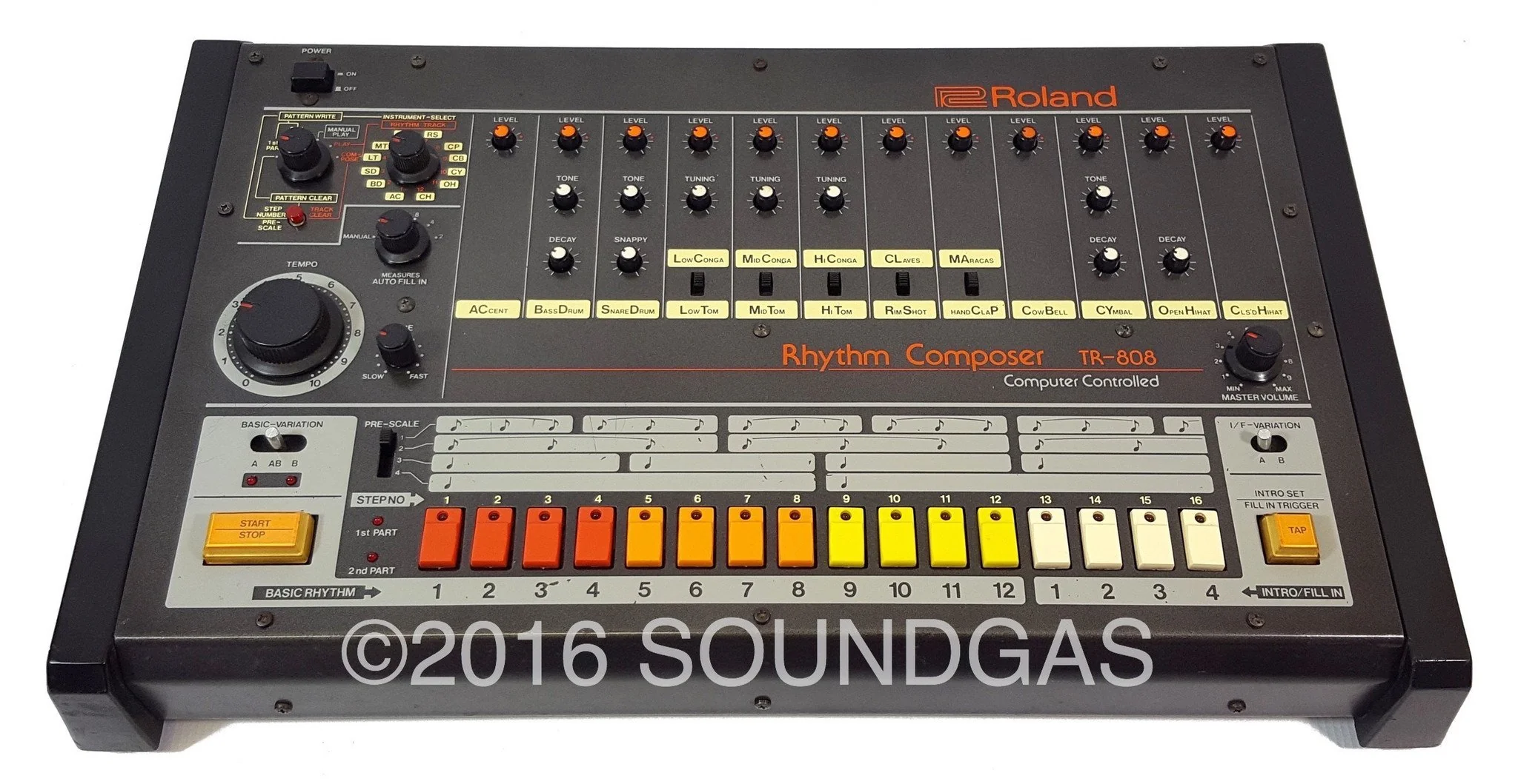 ROLAND TR-808 with MIDI Kit - Image 2