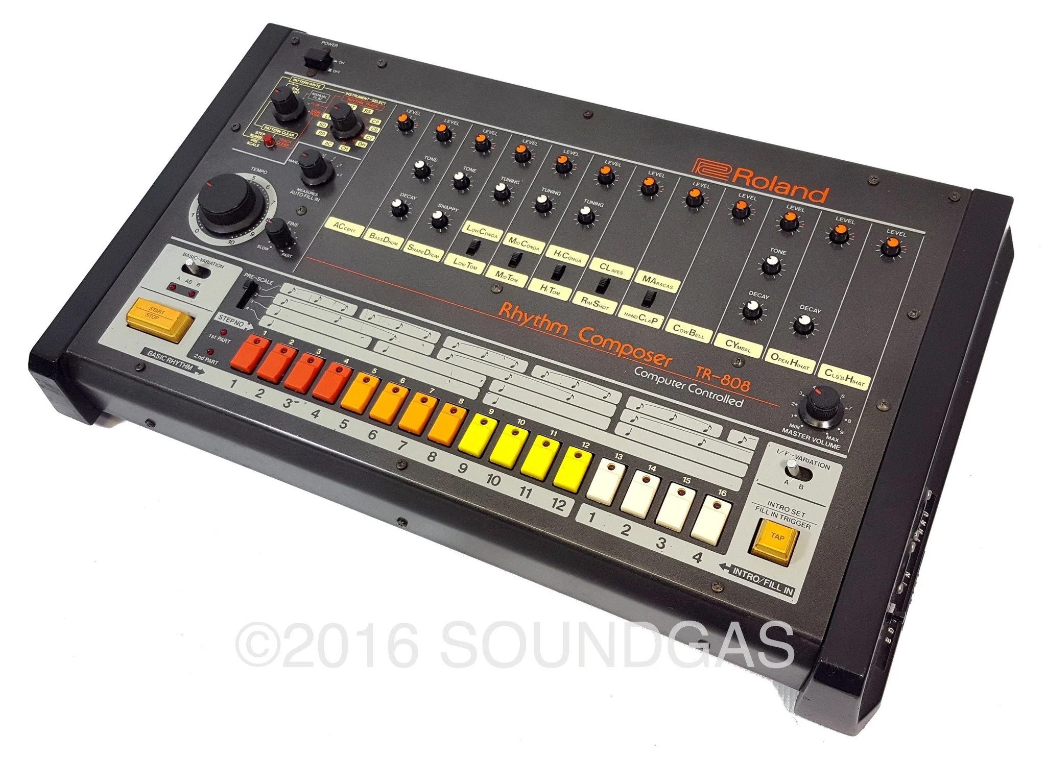 ROLAND TR-808 with MIDI Kit - Image 4