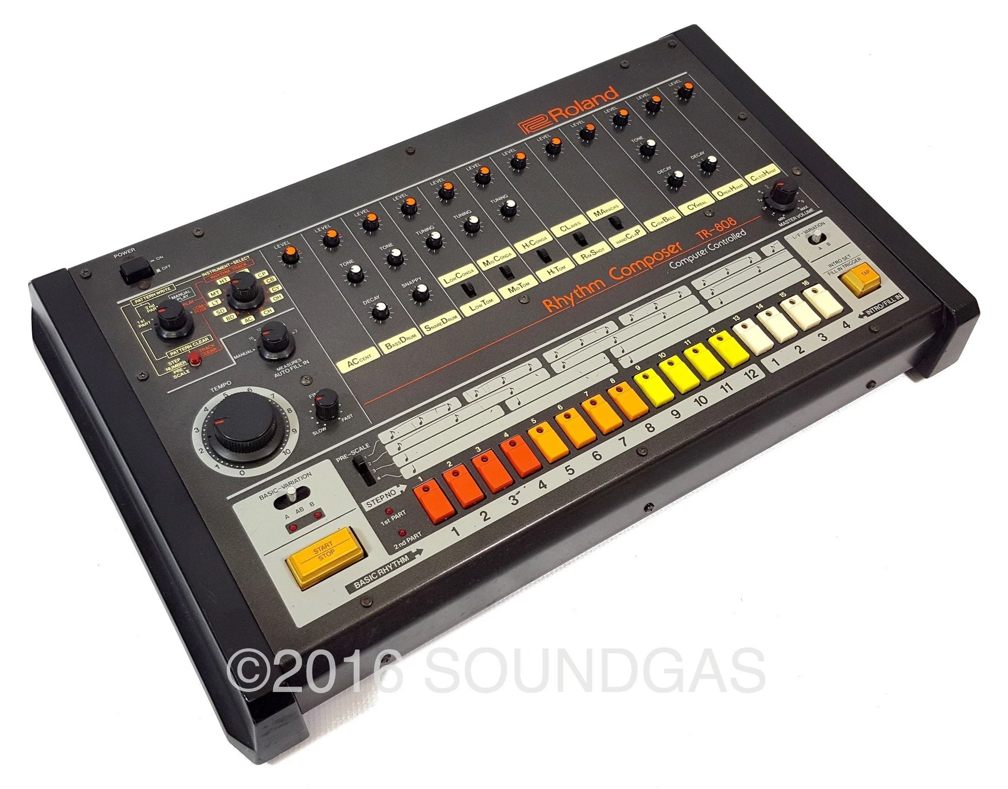 ROLAND TR-808 with MIDI Kit - Image 7