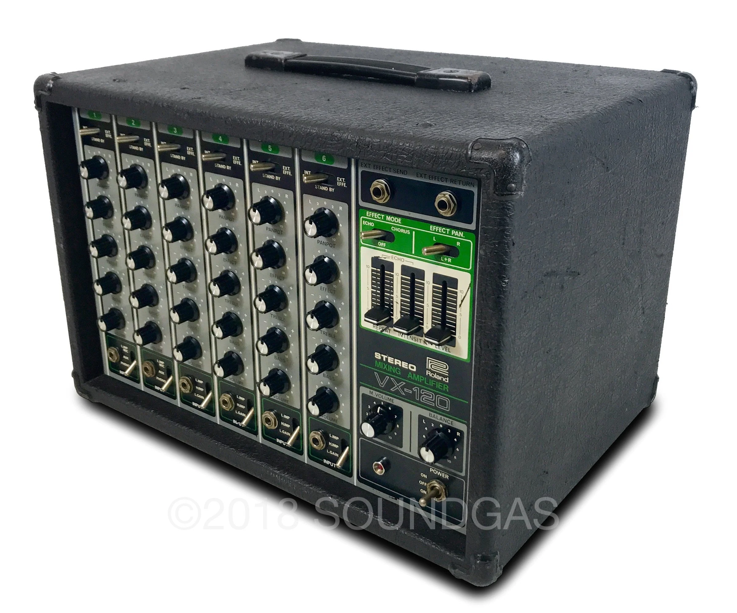 Roland VX-120 Stereo Mixer with BBD Echo/Chorus - Image 3