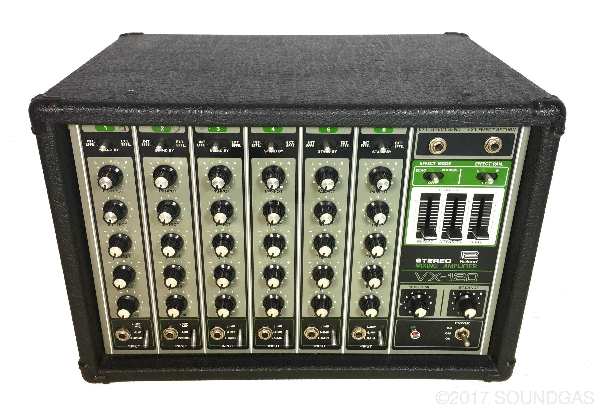 Roland VX-120 Stereo Mixer with BBD Echo/Chorus - Image 6
