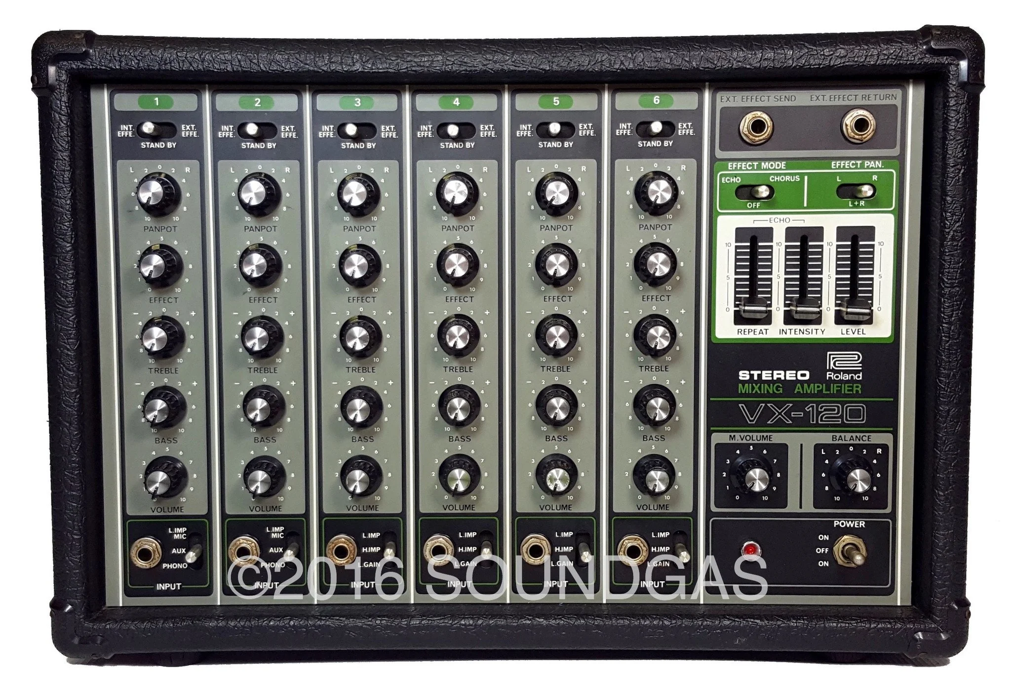 Roland VX-120 Stereo Mixing Amplifier - Image 2
