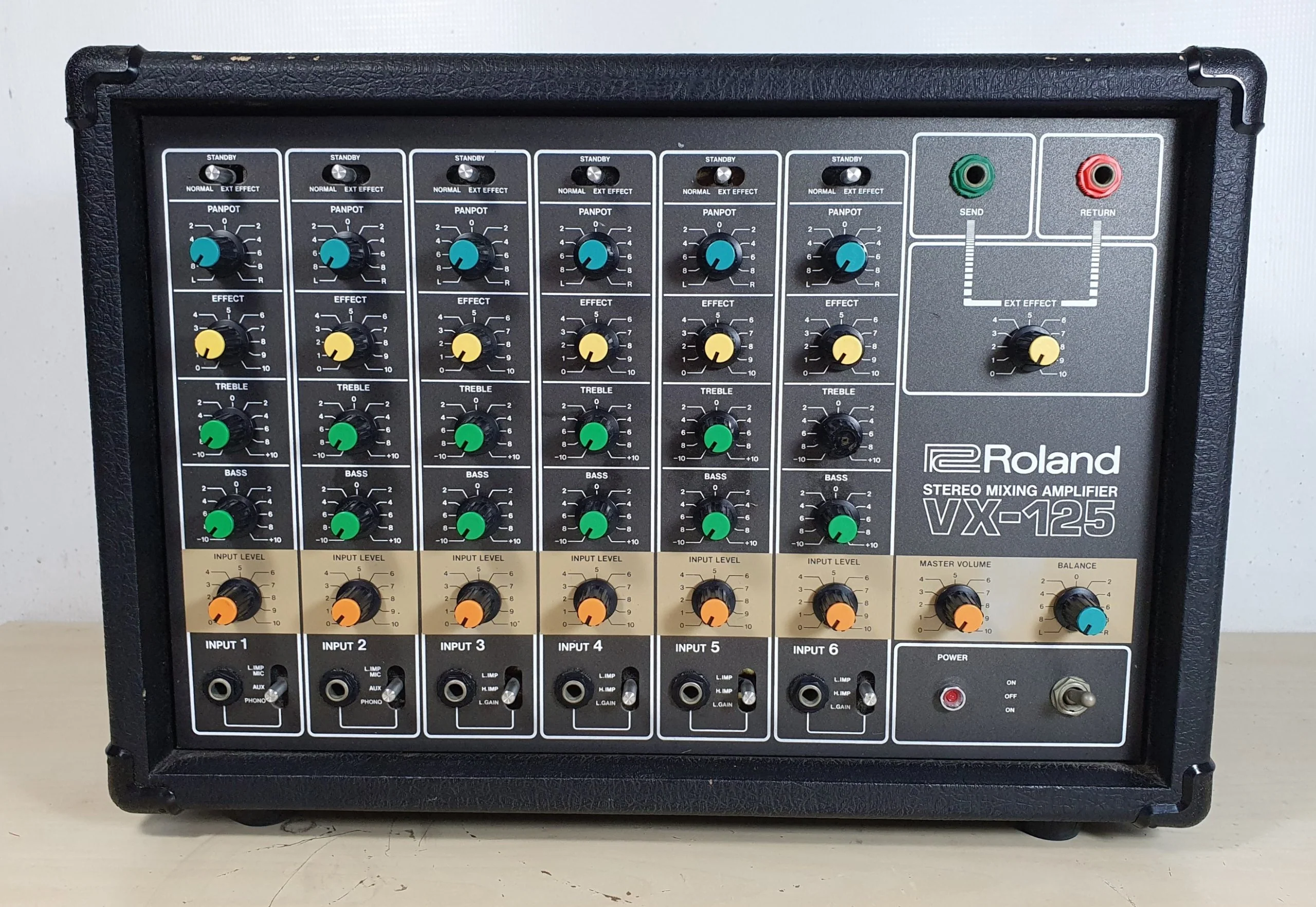Roland VX-125 Stereo Mixer - Image 3