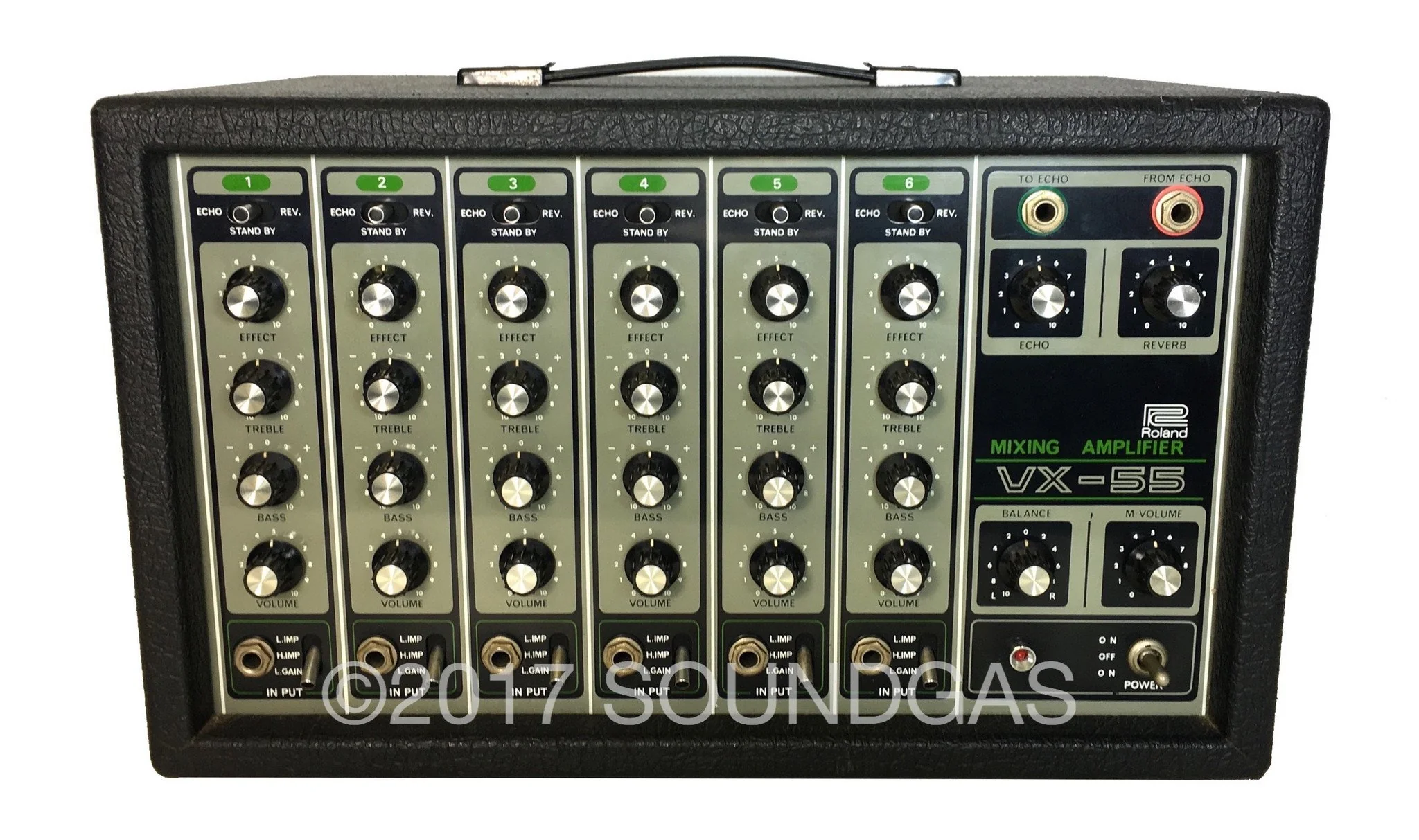 Roland VX-55 Mixer with Spring Reverb - Image 2