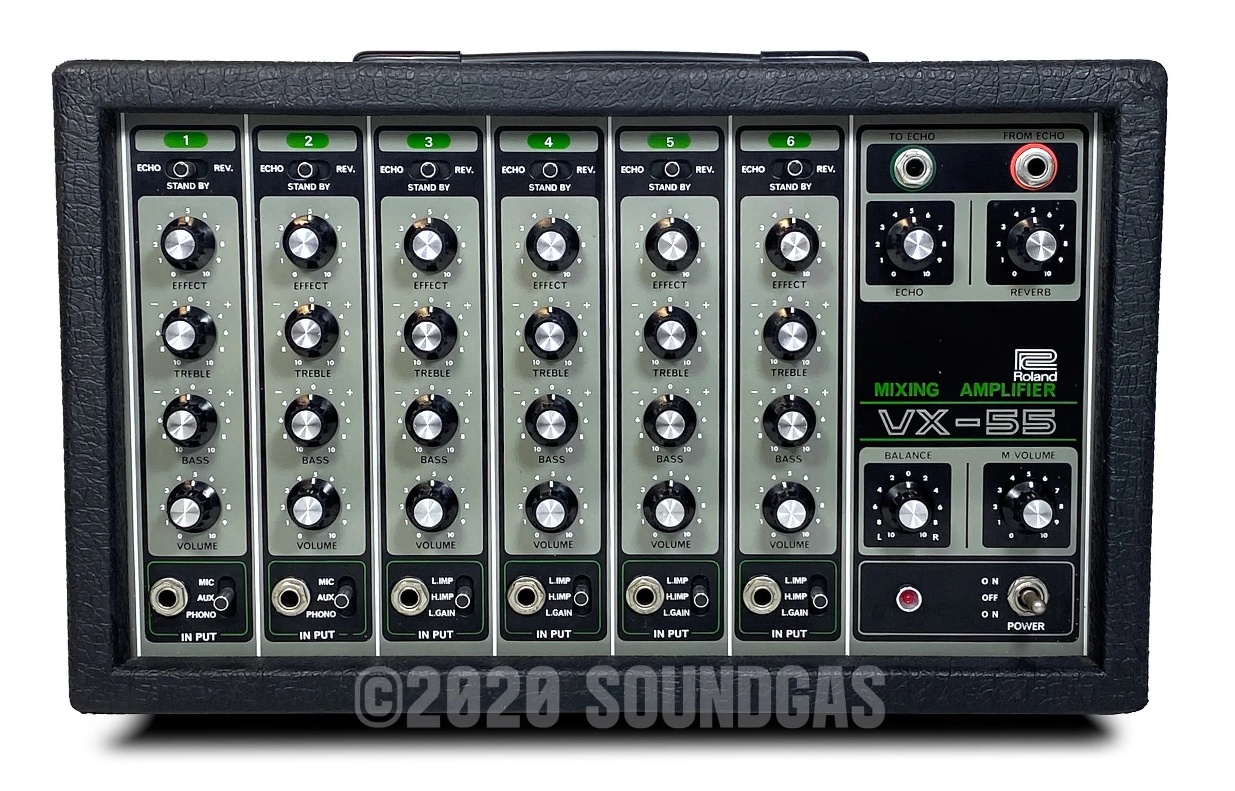 Roland VX-55 Mixer with Spring Reverb - Image 2