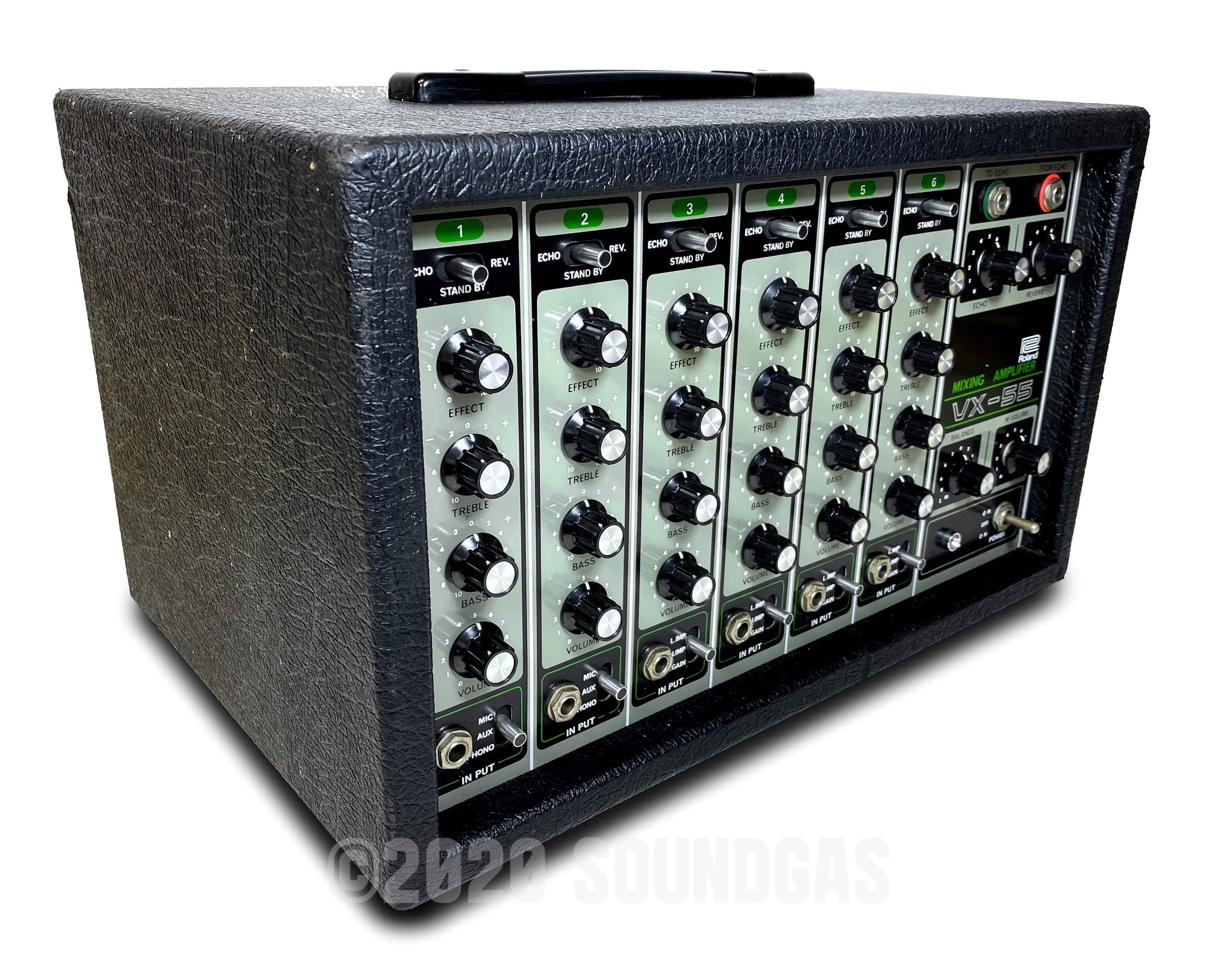 Roland VX-55 Mixer with Spring Reverb - Image 4