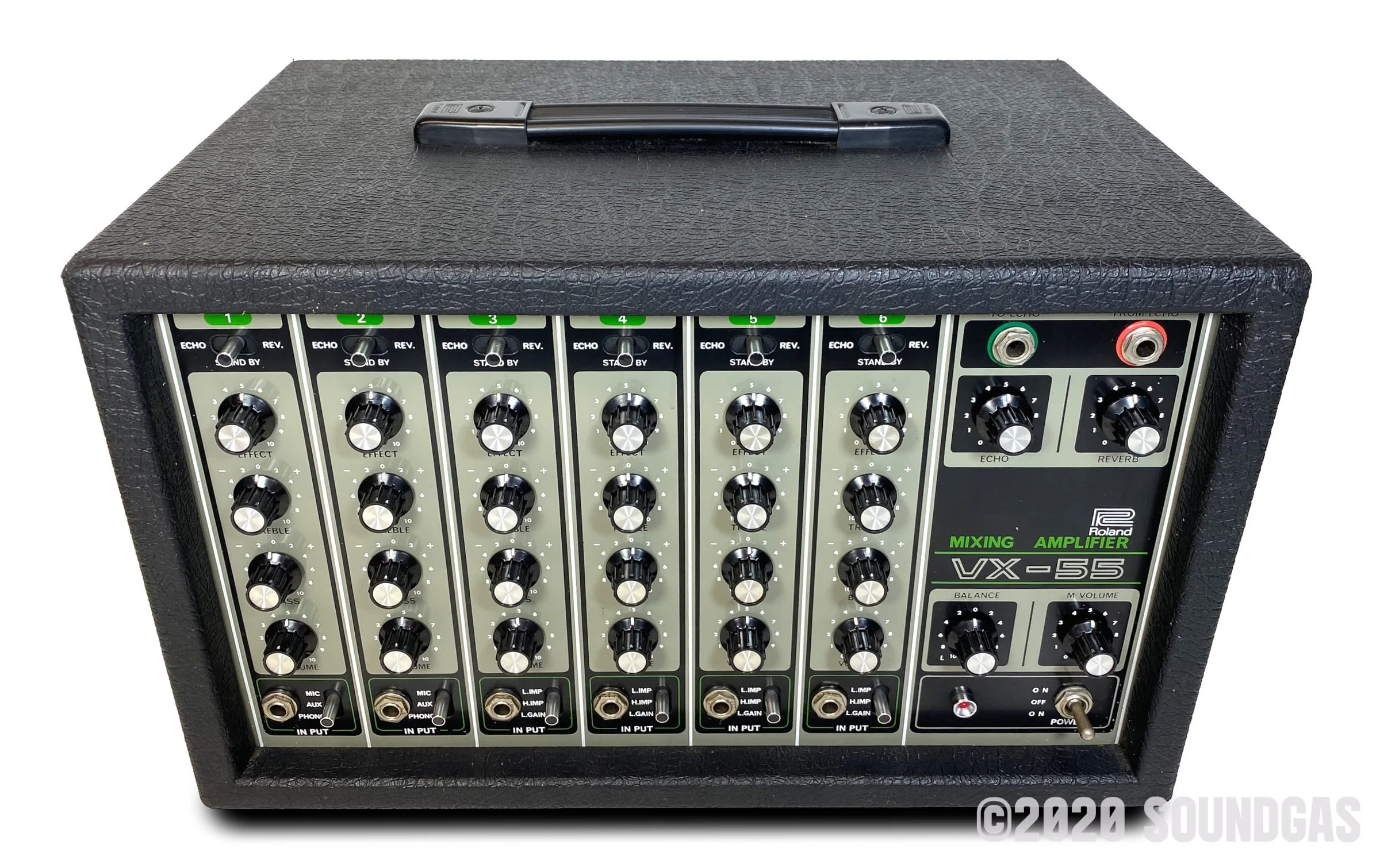 Roland VX-55 Mixer with Spring Reverb - Image 7