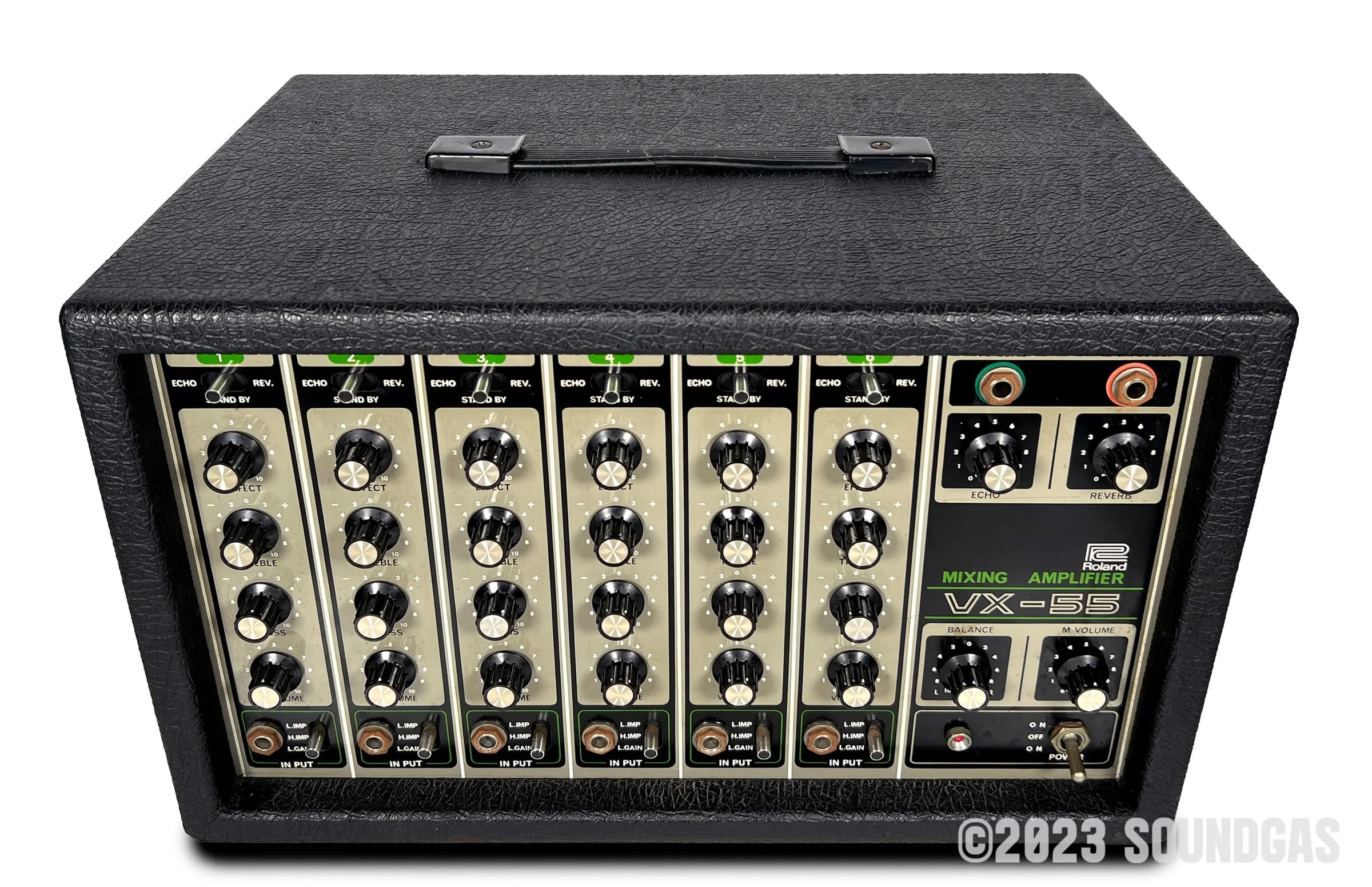 Roland VX-55 Mixer with Spring Reverb - Image 7