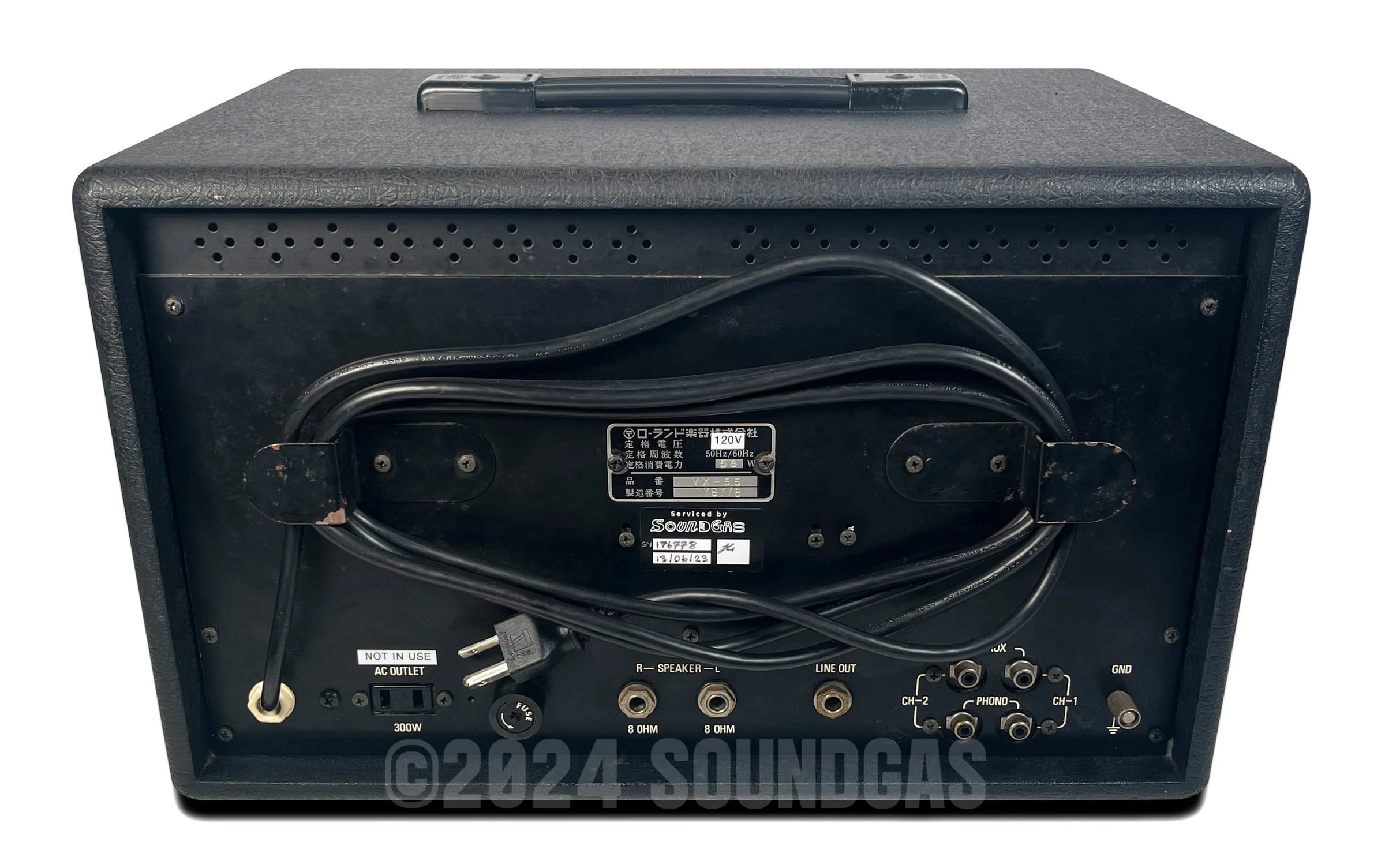 Roland VX-55 Mixer with Spring Reverb - Image 5
