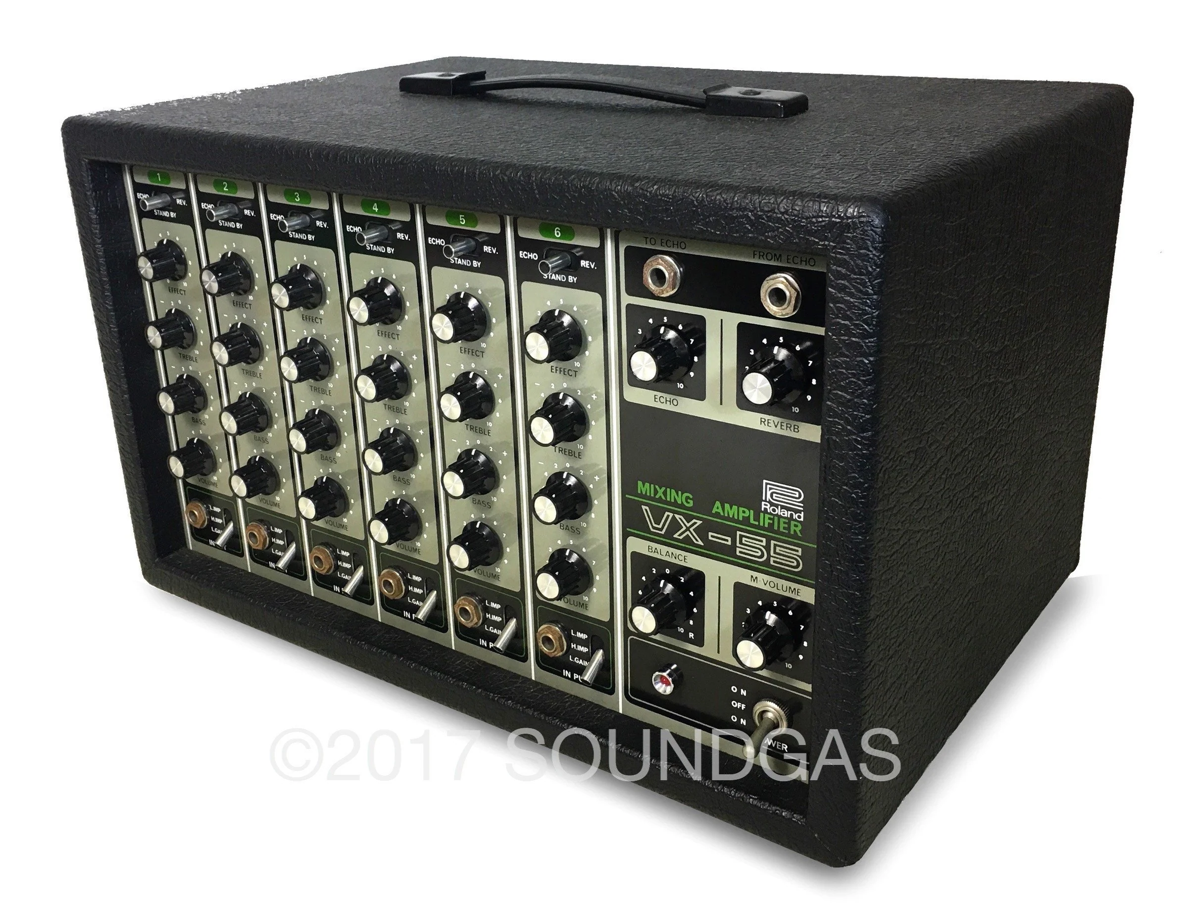 Roland VX-55 Mixer with Spring Reverb - Image 3