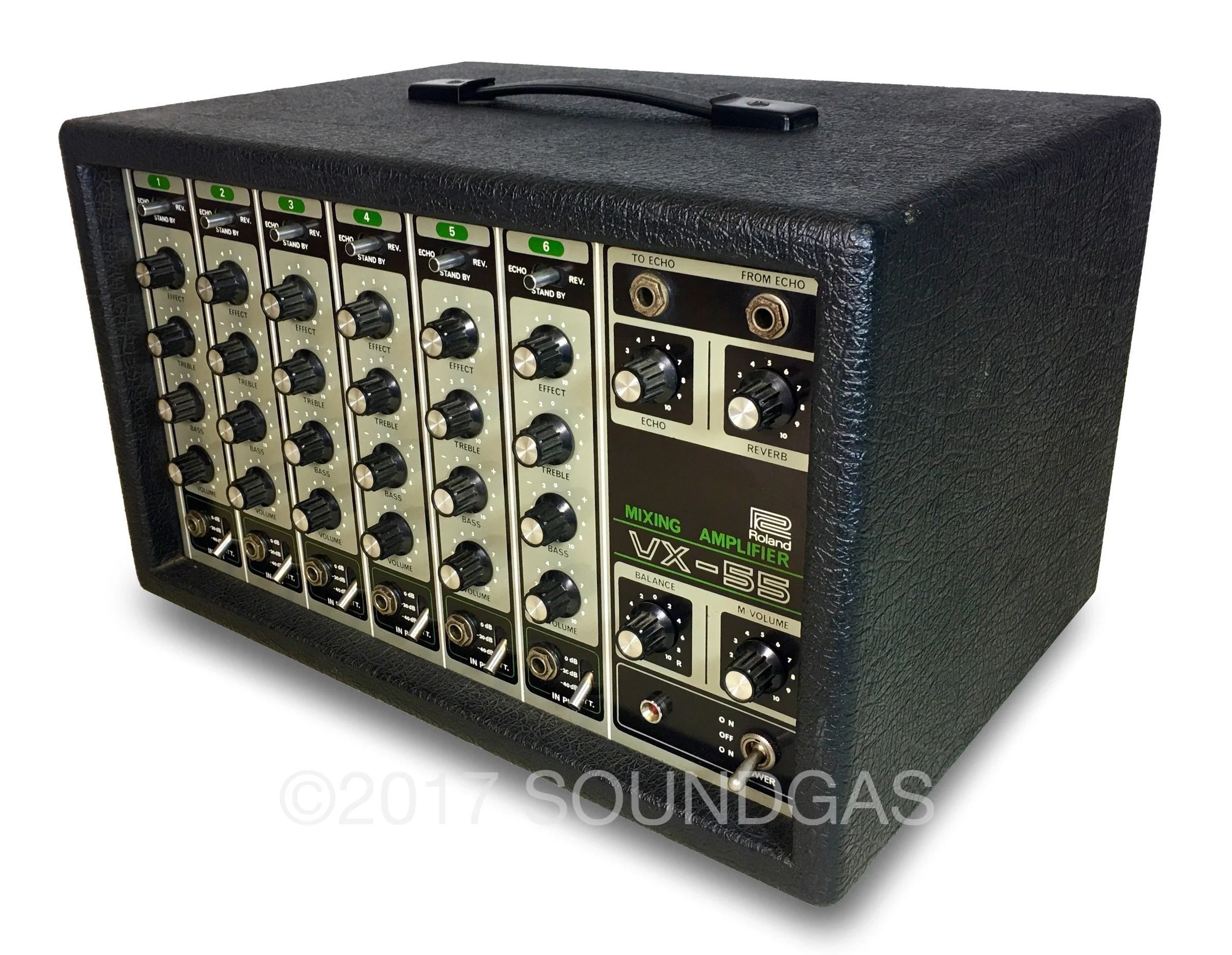 Roland VX-55 Mixer with Spring Reverb - Image 2