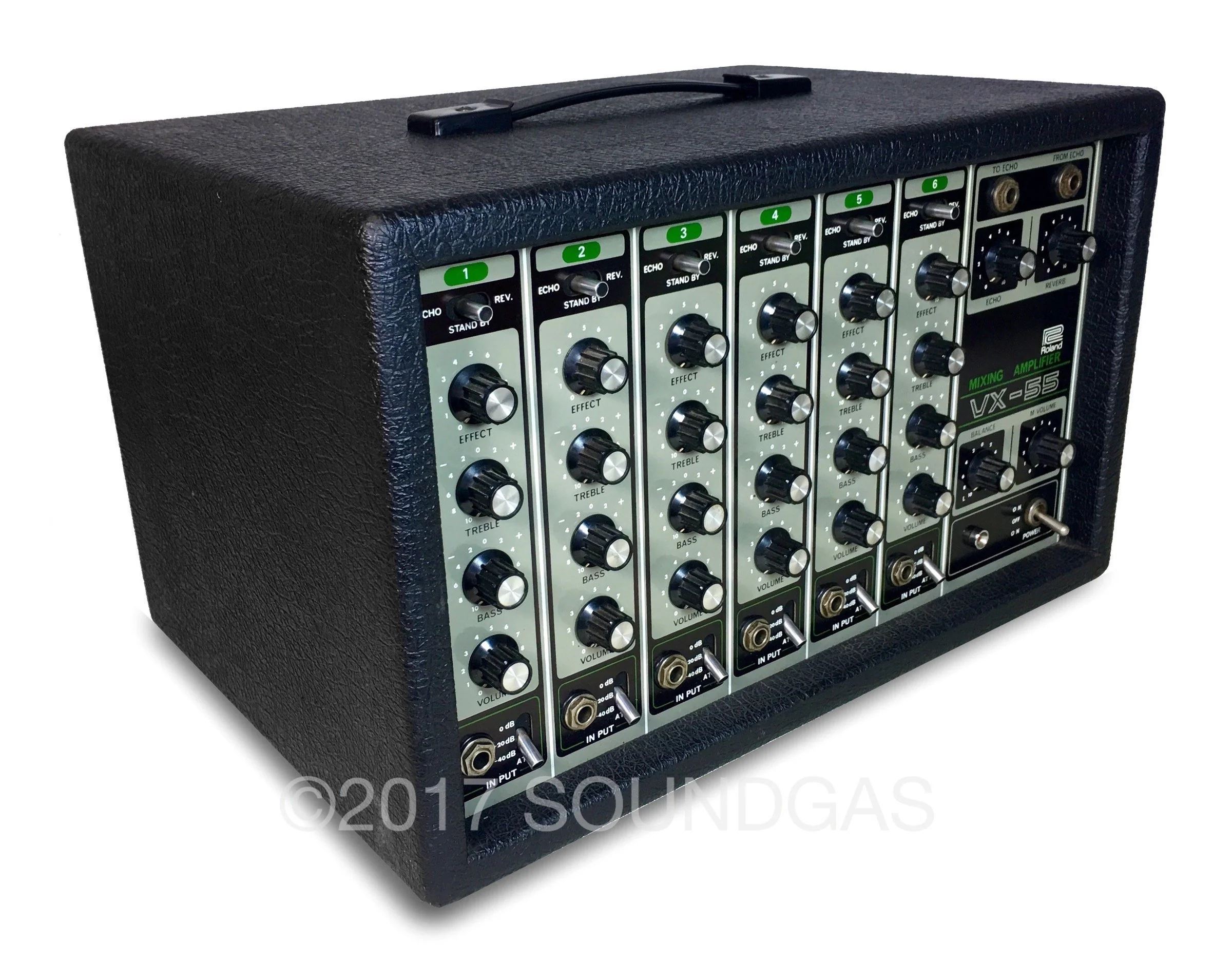Roland VX-55 Mixer with Spring Reverb - Image 3
