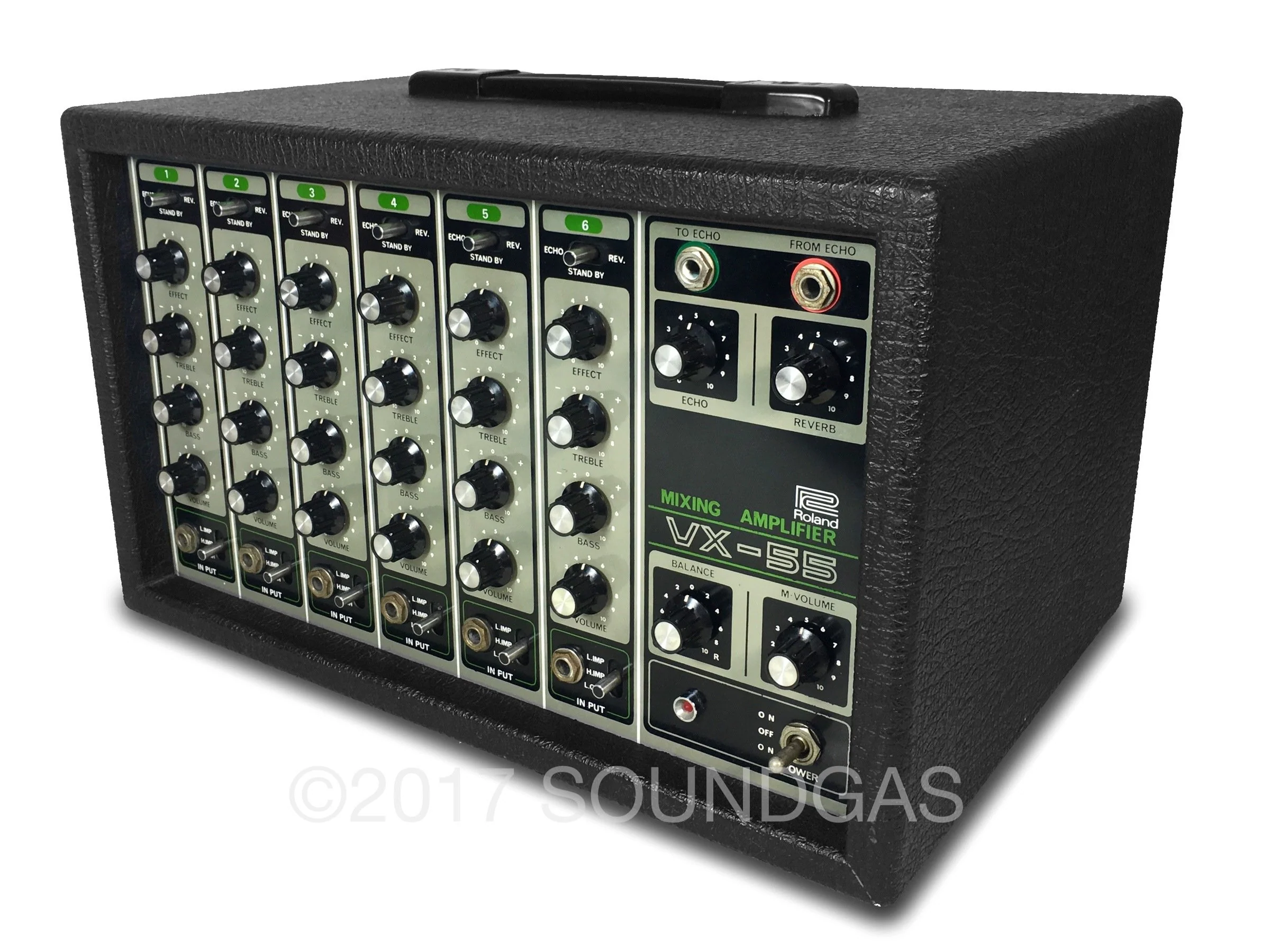 Roland VX-55 Mixer with Spring Reverb - Image 2