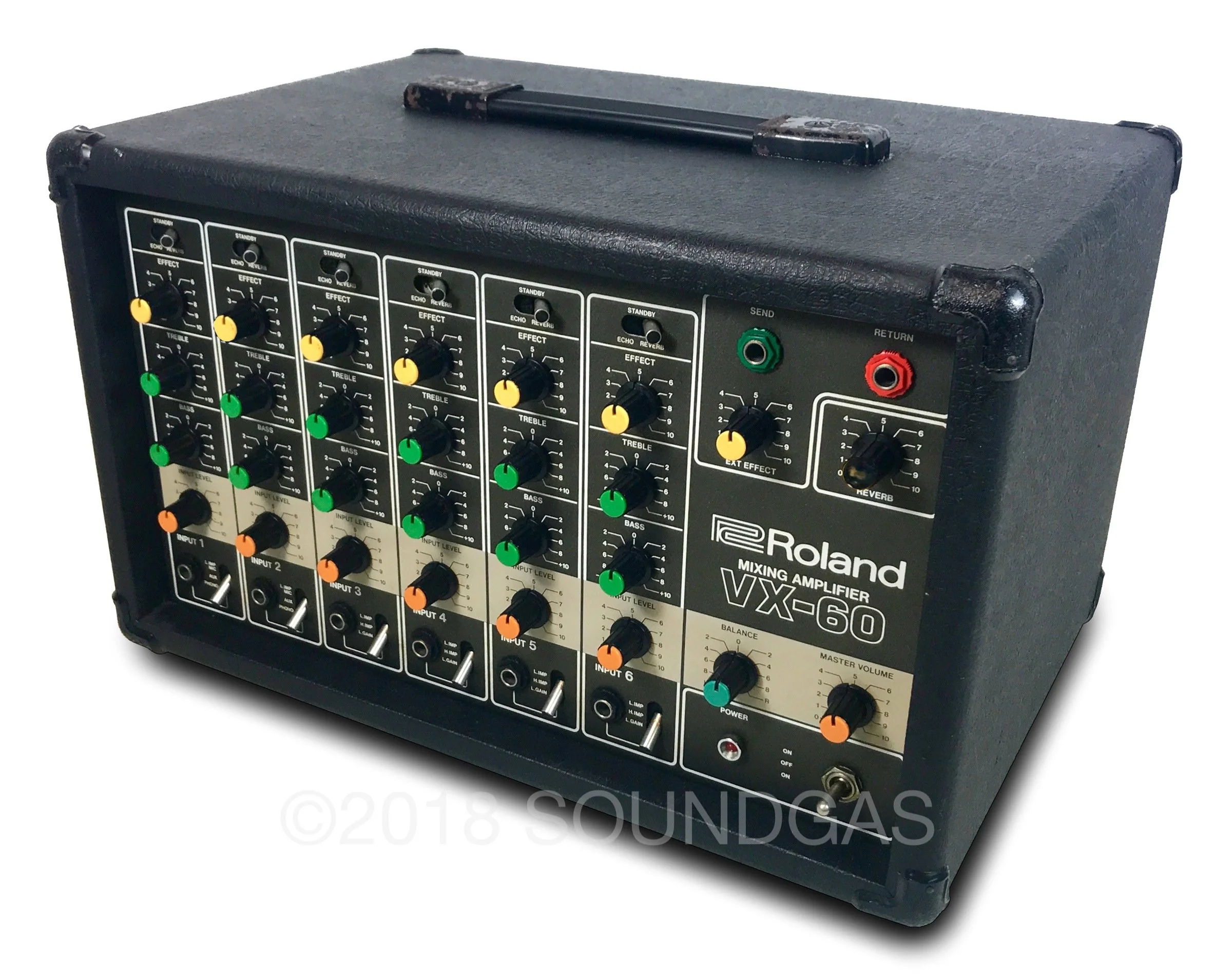 Roland VX-60 Mixer with Spring Reverb - Image 4