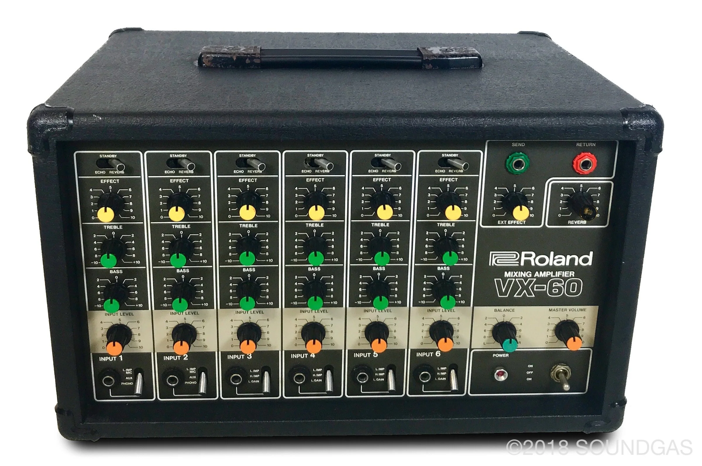 Roland VX-60 Mixer with Spring Reverb - Image 7