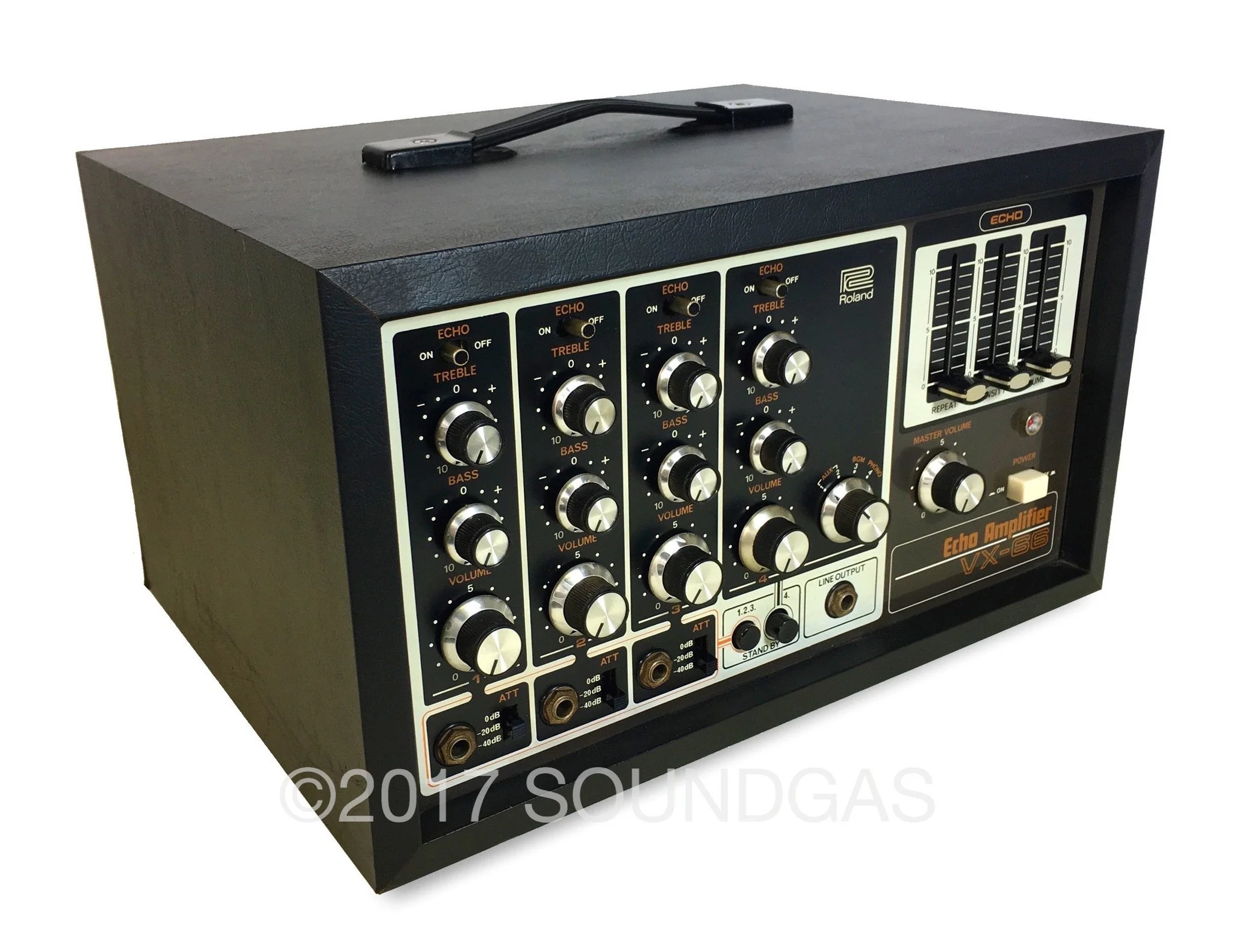 Roland VX-66 Mixer with BBD Echo - Image 3