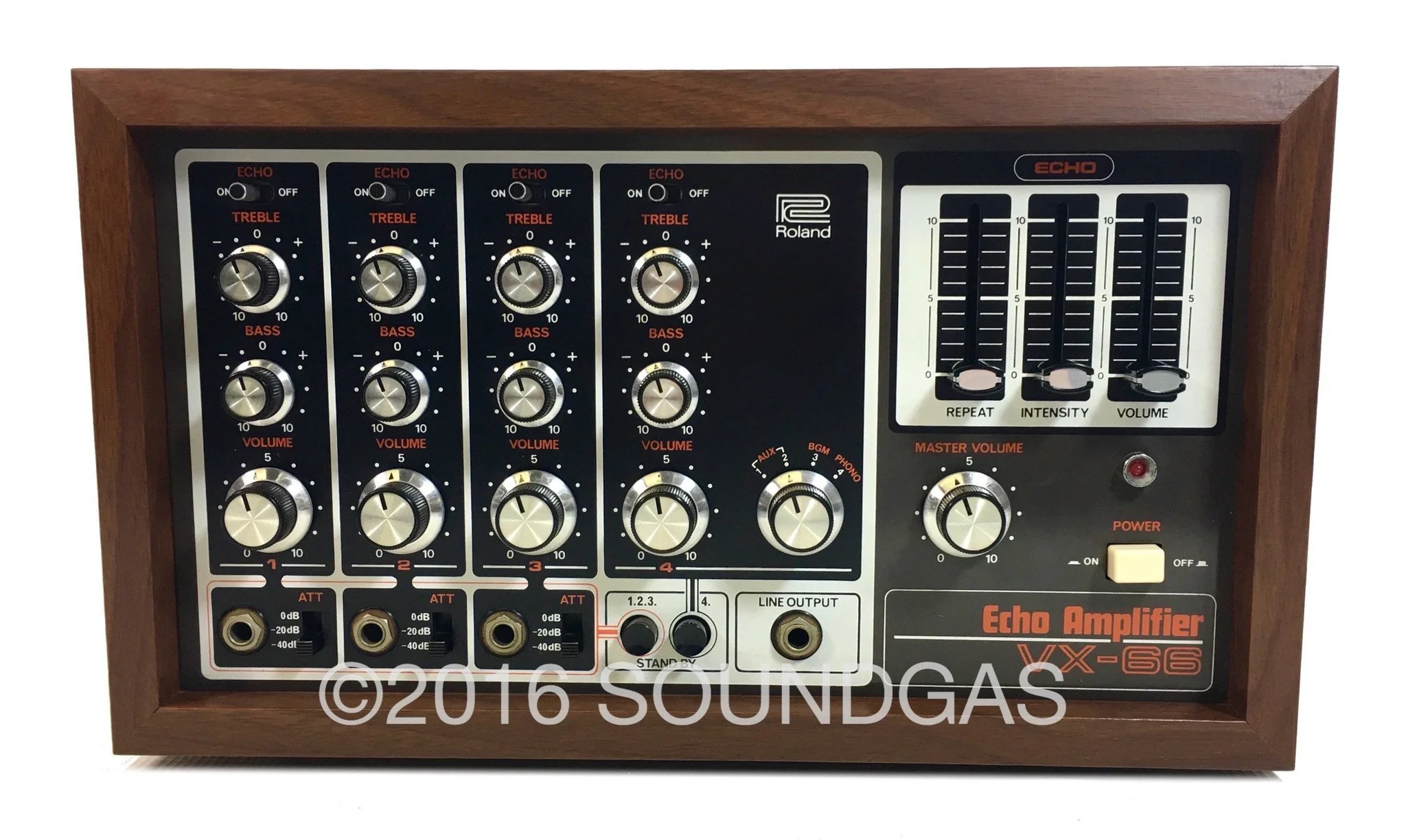 Roland VX-66 Mixer with BBD Echo - Image 2