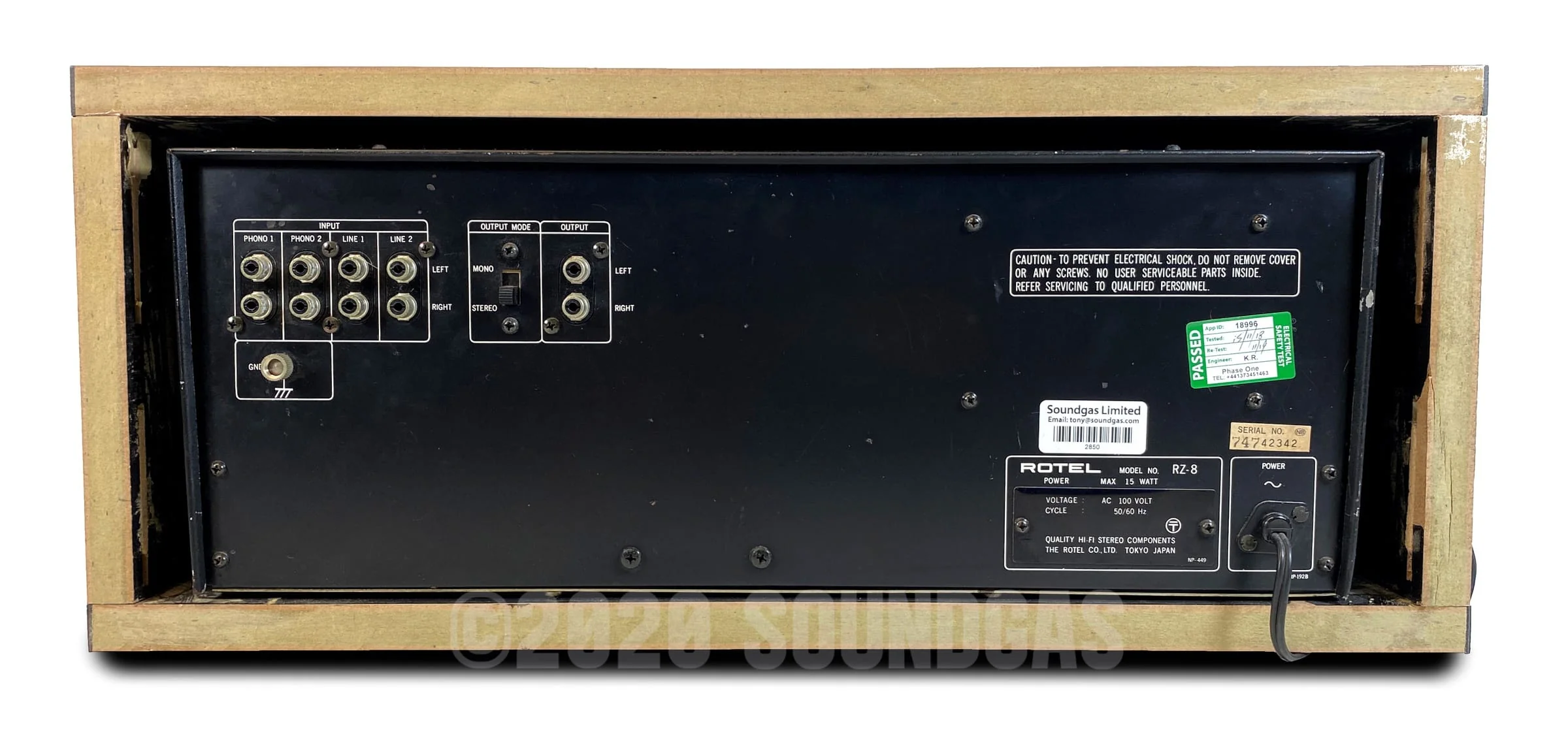 Rotel RZ-8 The Play Mixer - Image 5